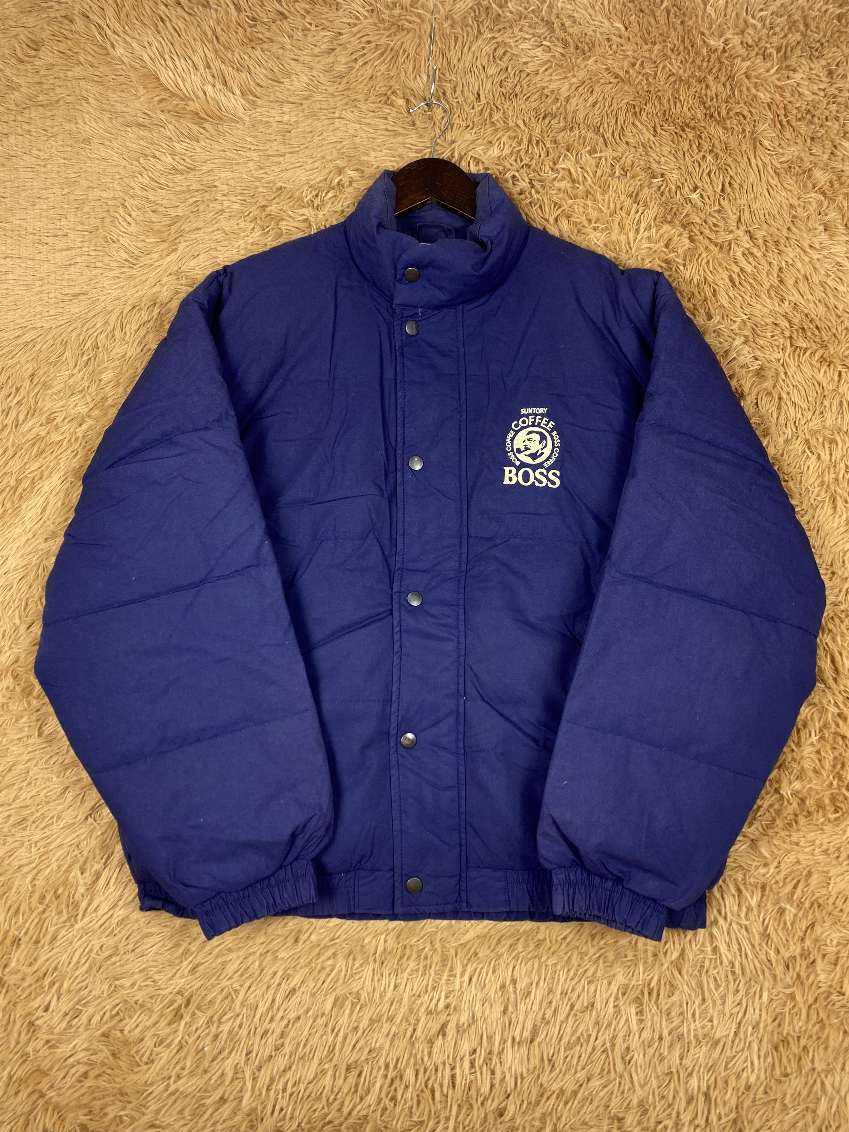 Japanese Brand Vintage Suntory Boss Coffee Puffer Jacket DJ783 Size US M / EU 48-50 / 2 - 4 Thumbnail