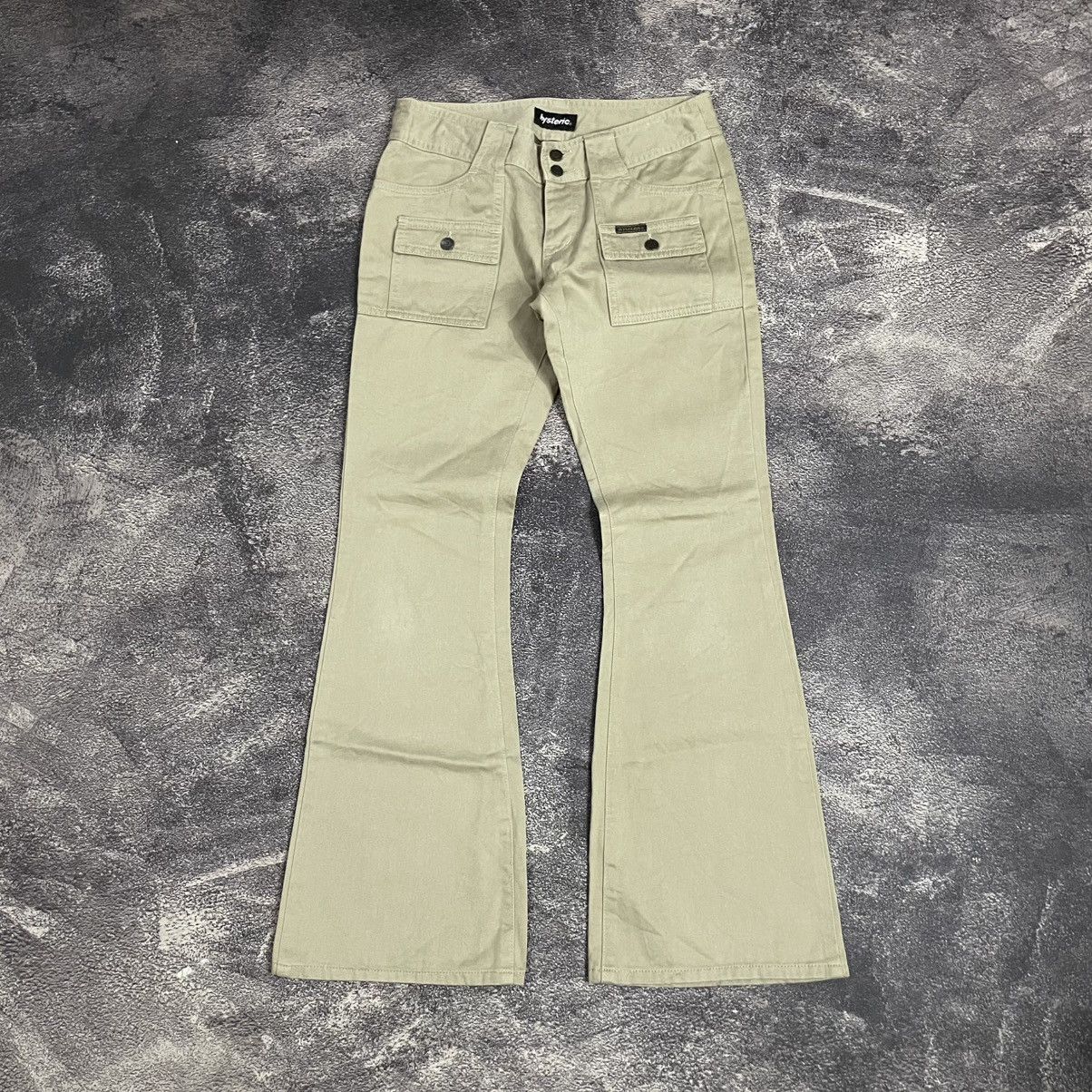 Hysteric Glamour × If Six Was Nine × Japanese Brand 90s Hysteric Glamour flared pants Size US 29 - 1 Thumbnail