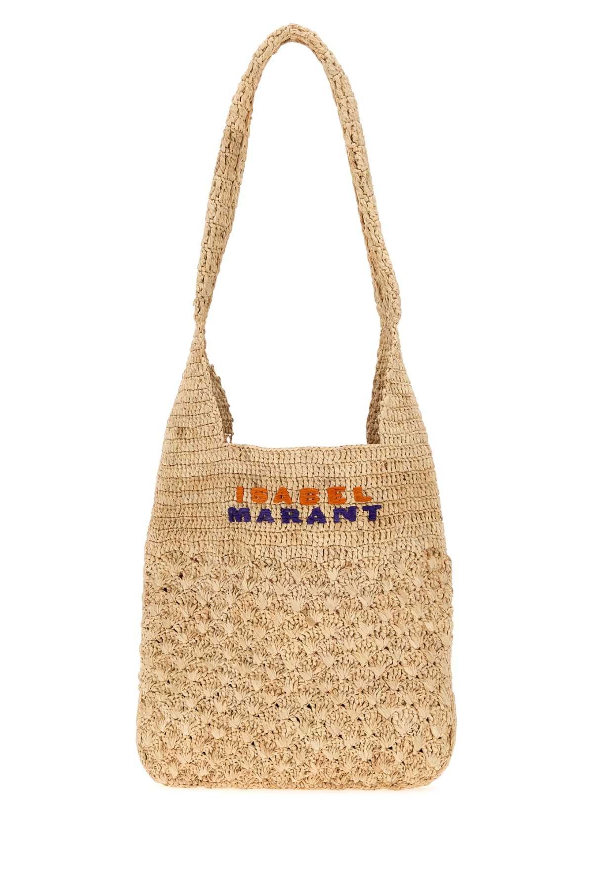 Isabel Marant Raffia Small Praia Shoulder Bag Size ONE SIZE - 1 Thumbnail