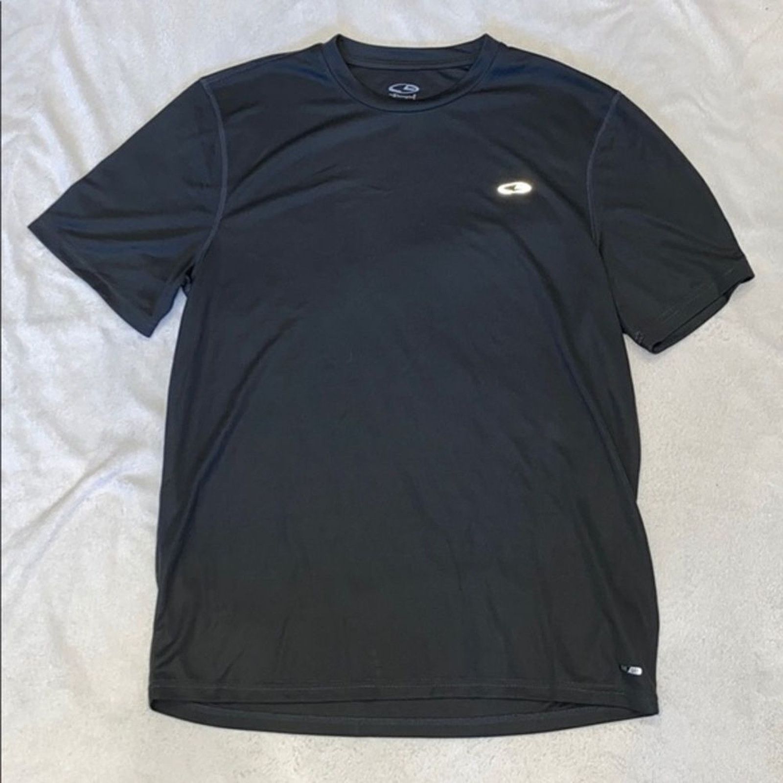 Champion Champion Dark Gray Short Sleeve Workout Top | Sz L Size US L / EU 52-54 / 3 - 2 Thumbnail