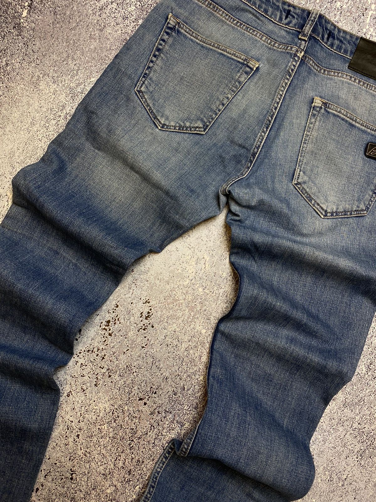 Brioni × Vintage 💥Y2K BRIONI DENIM JEANS Size US 33 - 7 Thumbnail