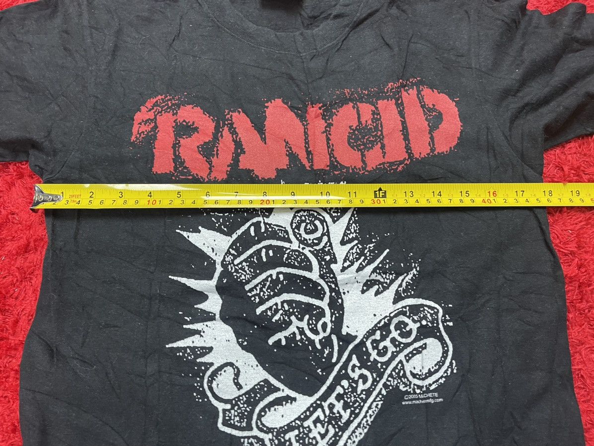 Band Tees × Vintage Vintage Rancid Punk Rock Band Tshirt Size US S / EU 44-46 / 1 - 7 Thumbnail