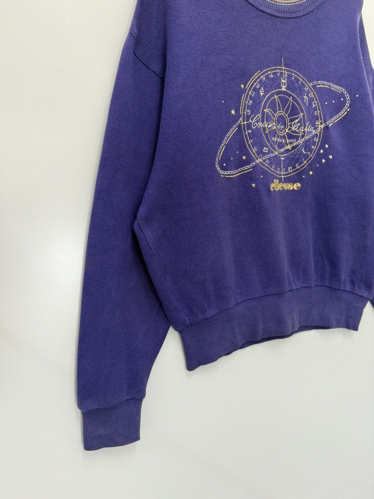 Ellesse 🔥 Ellesse Roundneck skiwear Embroidery Logo sweatshirt - L Size US M / EU 48-50 / 2 - 3 Thumbnail