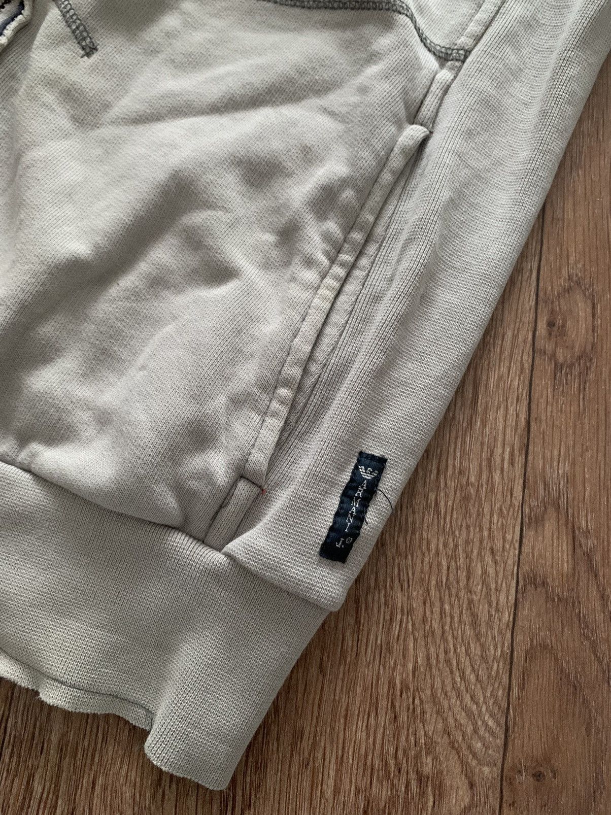 Armani × Giorgio Armani × Vintage Vintage Armani jeans Zip hoodie Size US M / EU 48-50 / 2 - 8 Thumbnail