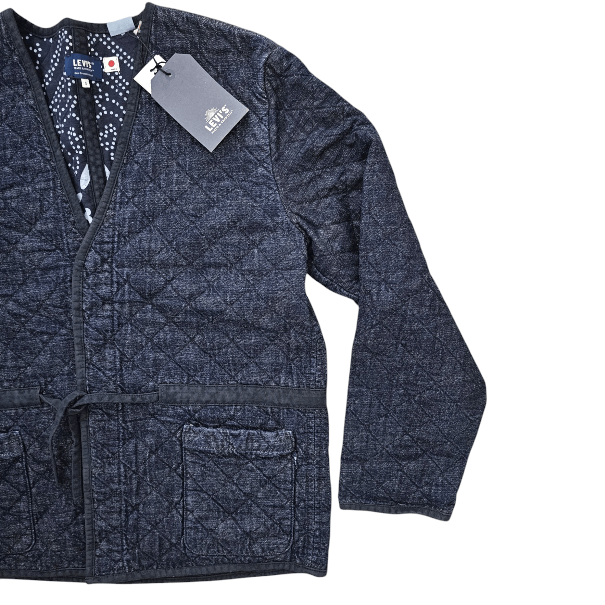 Levi's Made & Crafted 498$ Levi's Made & Crafted Denim Quilted Jacket Japanese S Size US S / EU 44-46 / 1 - 2 Thumbnail