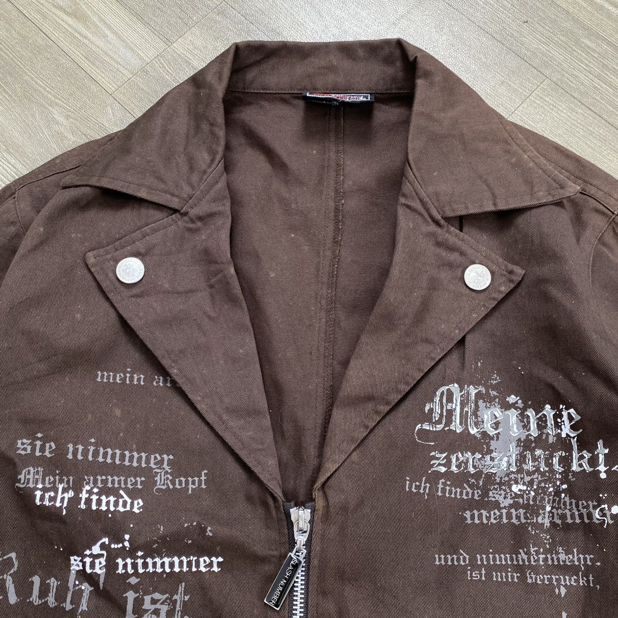 14th Addiction 2000s Slash Number Poem Seditionaries Gothic Lgb Jacket Y2K Size US M / EU 48-50 / 2 - 5 Thumbnail