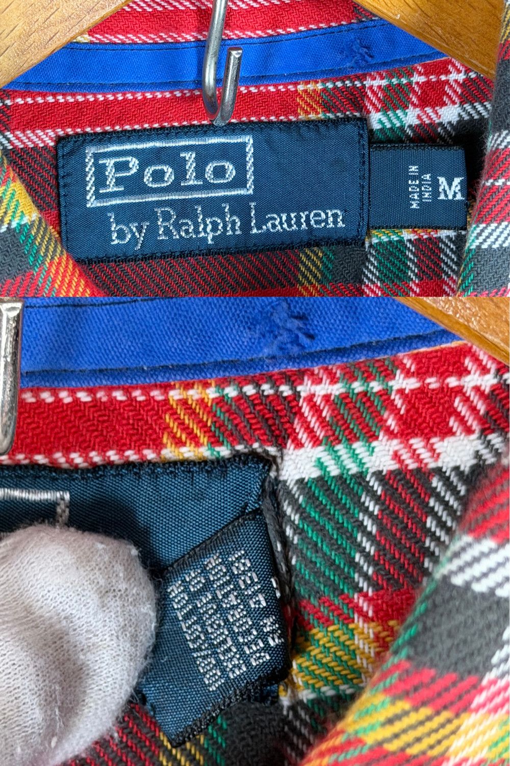 Polo Ralph Lauren Polo Ralph Lauren Tartan Utility Shirt Olive Patchwork Size US M / EU 48-50 / 2 - 6 Thumbnail