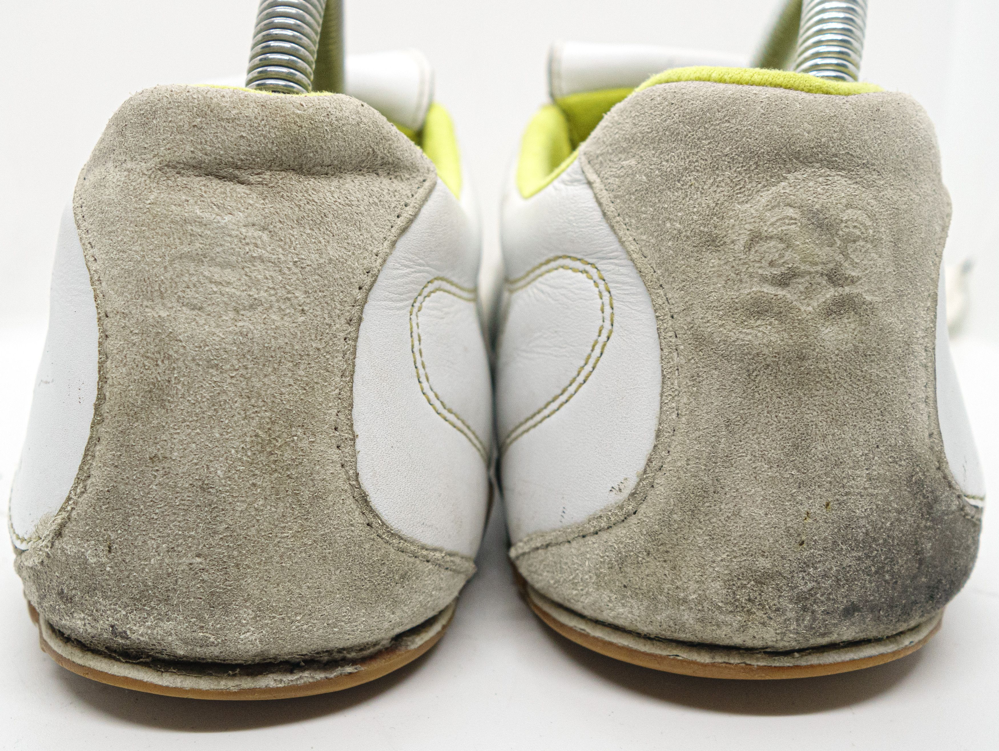 Evisu 00S Logo Y2K Low Leather Sneakers Vintage Size US 10 / EU 43 - 3 Thumbnail