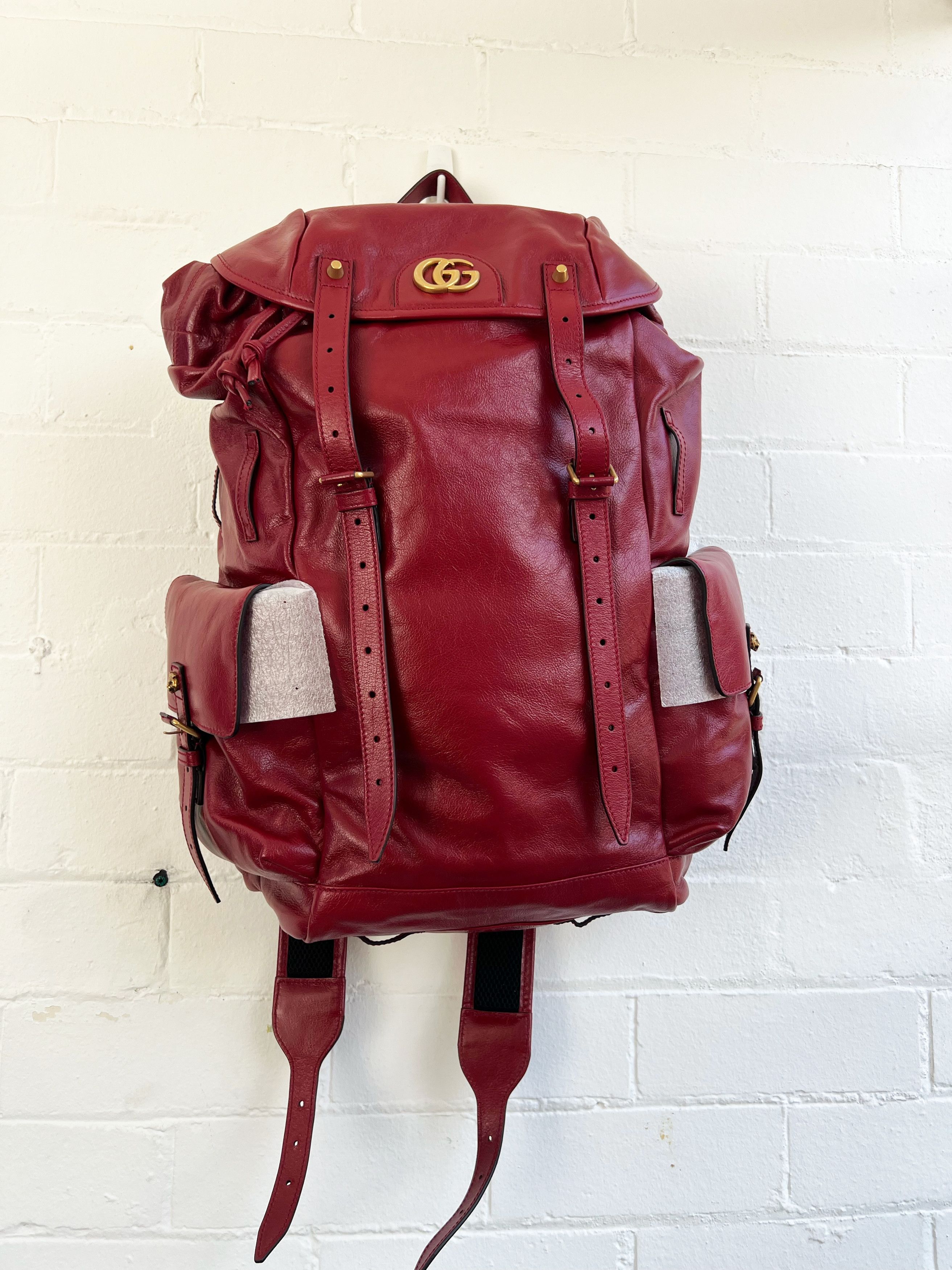 Gucci gucci rebelle red travel back pack Size ONE SIZE - 4 Thumbnail