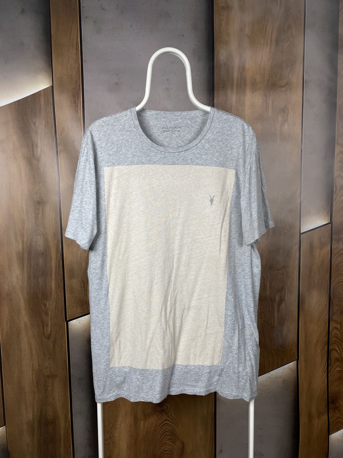 Allsaints 🦅T-Shirt Allsaints Boxy Logo Tee🦅 Size US XXL / EU 58 / 5 - 1 Thumbnail