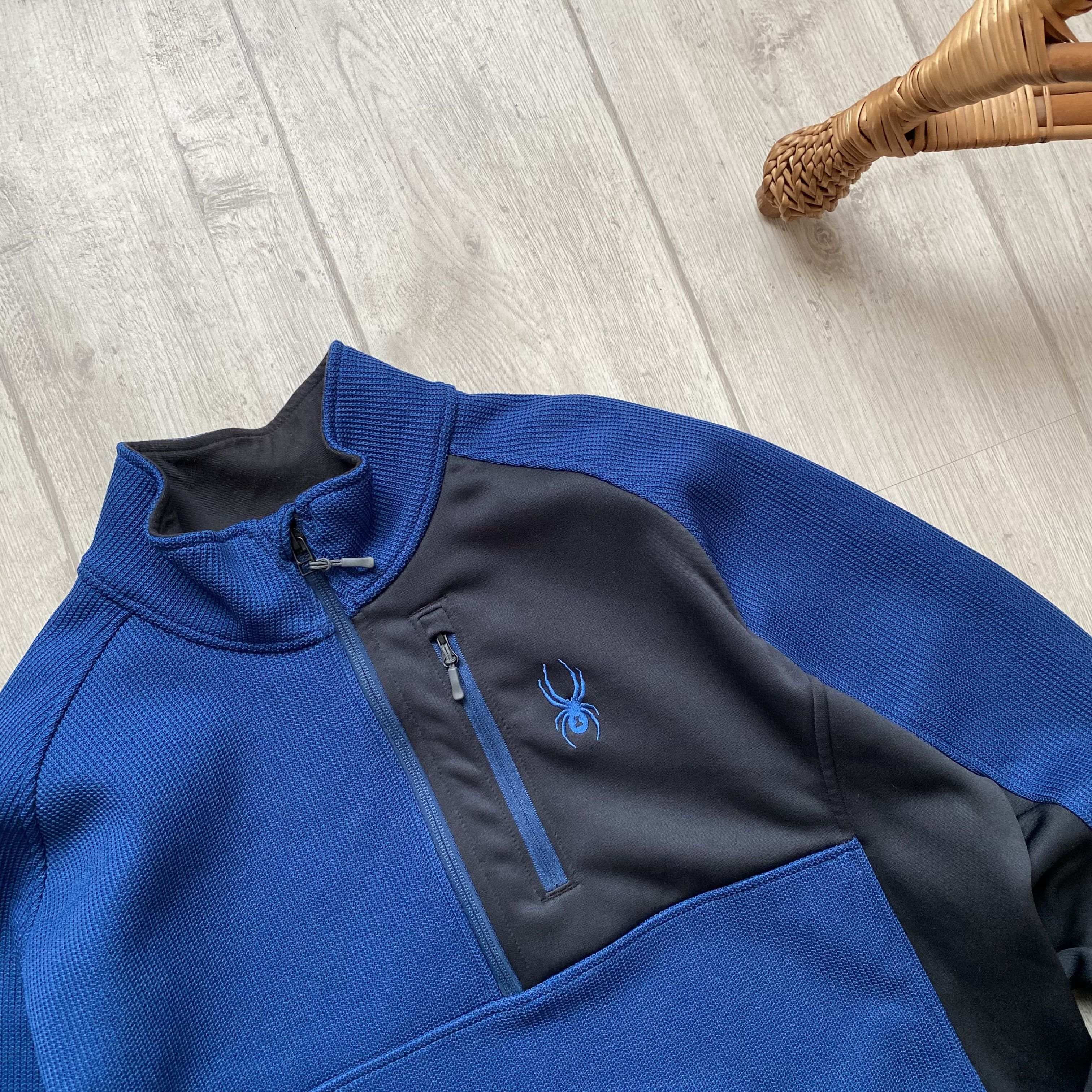 Spyder 🏔️ Spyder Knit Fleece Sweatshirt Half Zip Pullover Gorpcore Size US XXL / EU 58 / 5 - 2 Thumbnail