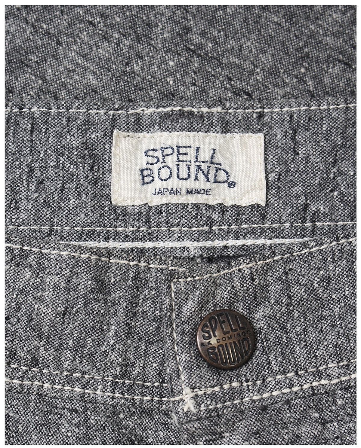 Japanese Brand × Spellbound × Vintage SS2018 SPELLBOUND DENIM NEP COTTON PANTS Size US 30 / EU 46 - 8 Thumbnail
