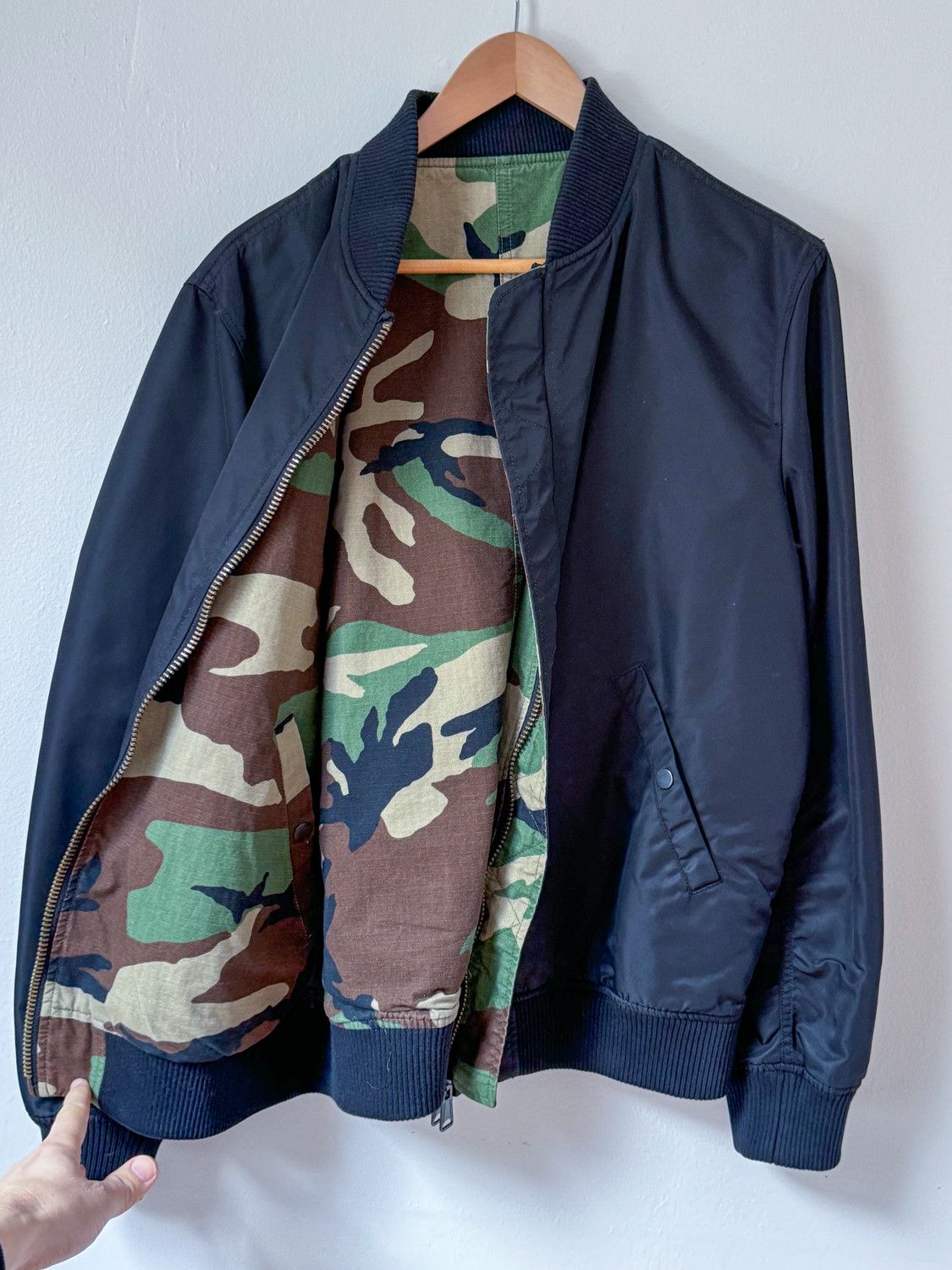 Supreme Supreme "Reversible Cotton MA-1 Jacket" SS15 Size US L / EU 52-54 / 3 - 6 Thumbnail