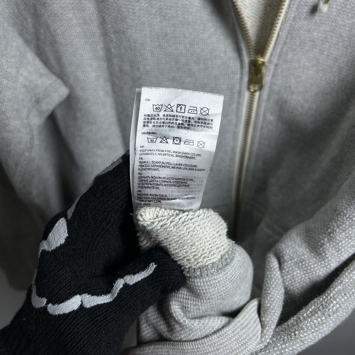 Hysteric Glamour Faux Fur Hoodie Original Wash Japan Ifsixwasnine LGB Style Size US XL / EU 56 / 4 - 14 Thumbnail