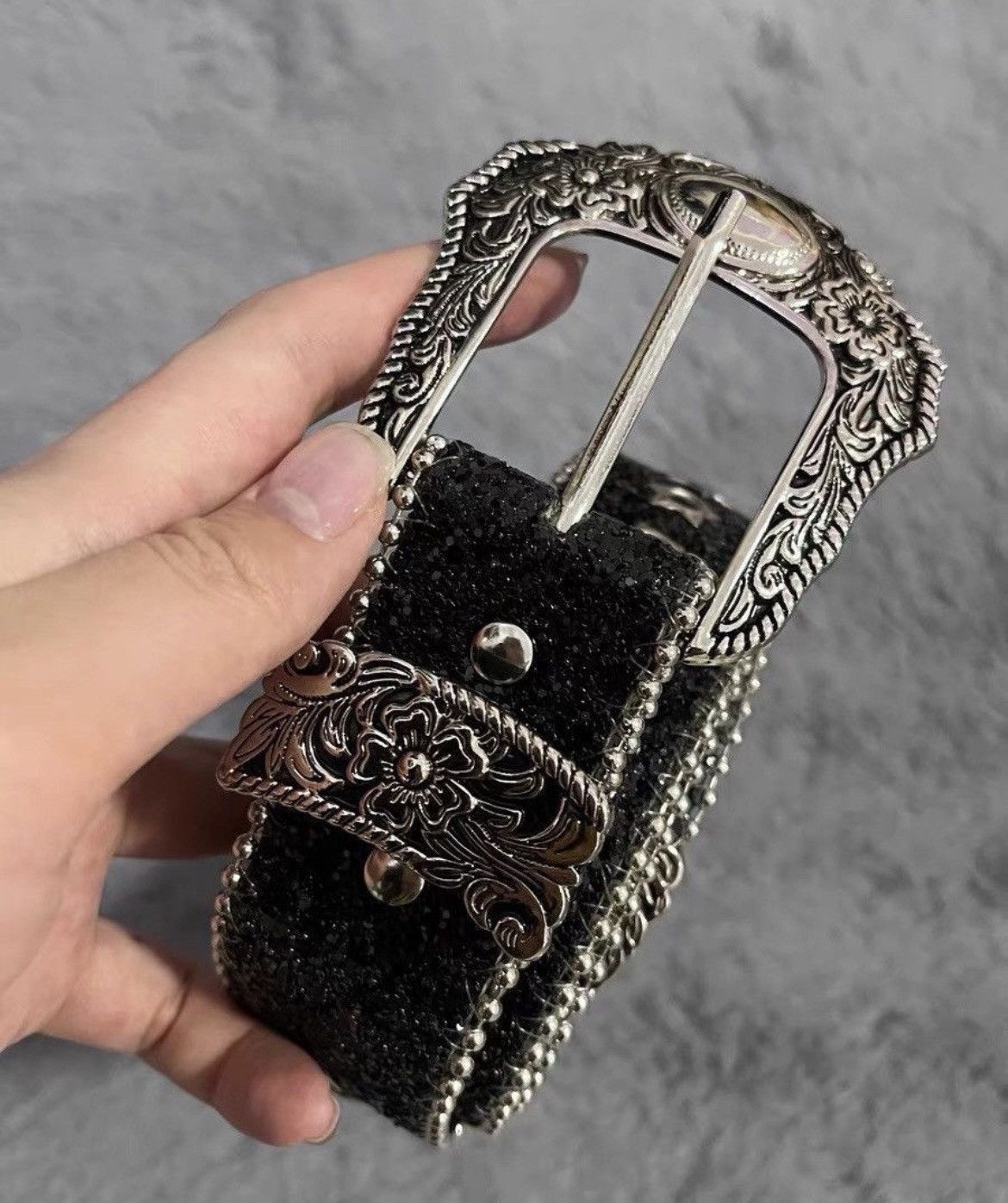 Japanese Brand × Vintage Retro punk rock unisex star stud western belt Size ONE SIZE - 6 Thumbnail