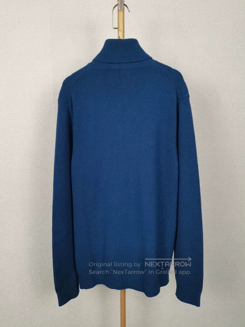 Hermes Hermes Dark Blue Open Cardigan Size US XL / EU 56 / 4 - 2 Thumbnail