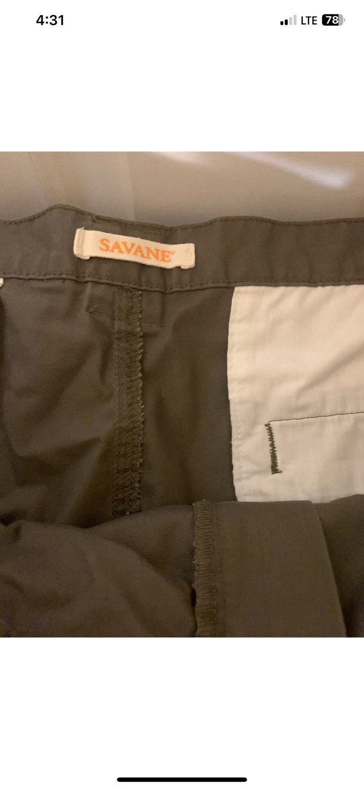 Savane Savane shorts cargo mens sz 40 green Size US 40 / EU 56 - 2 Thumbnail