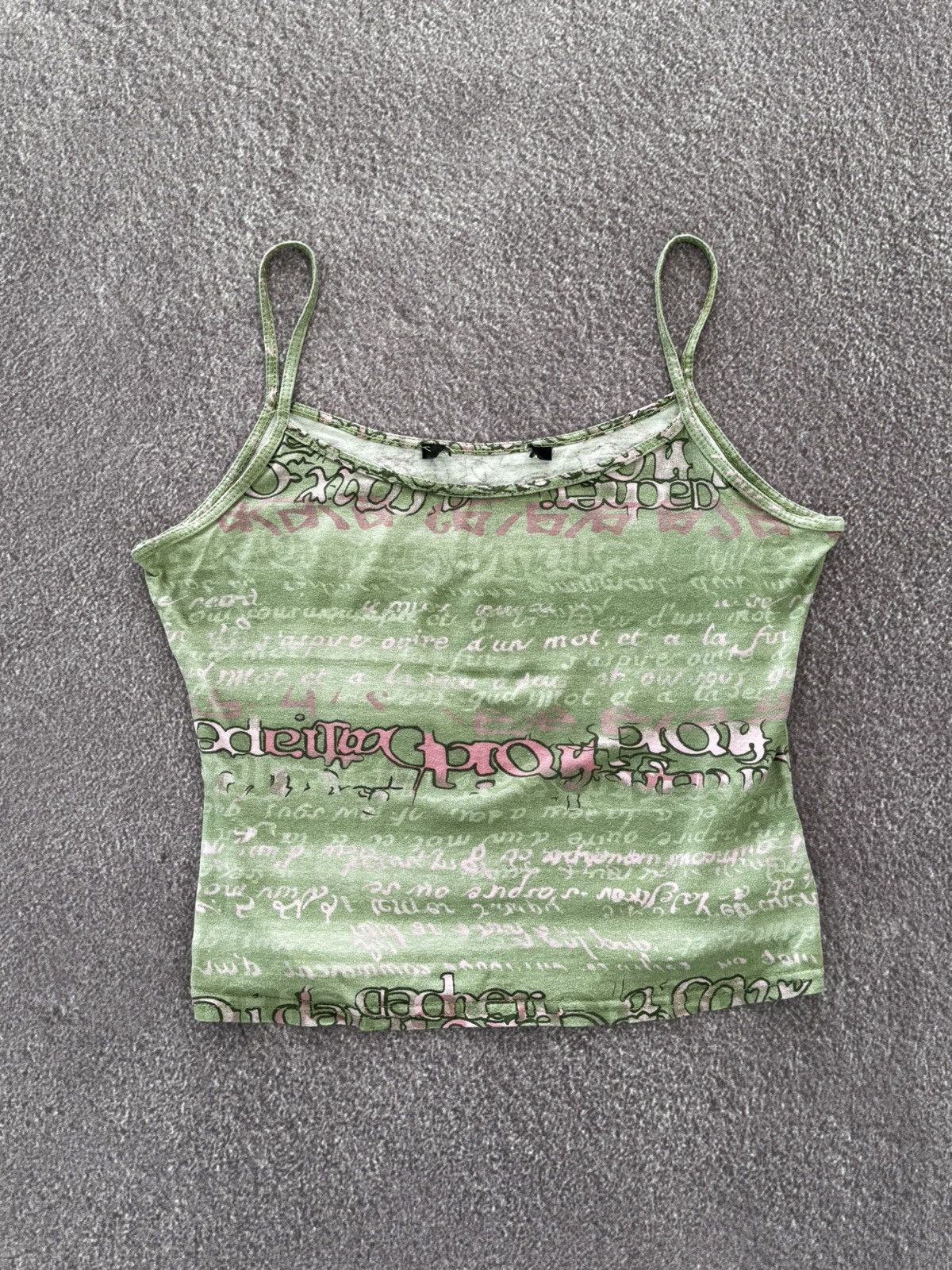 Hysteric Glamour Y2K Japan Vibe Techno Rave Grunge Crop Top Size S / US 4 / IT 40 - 1 Thumbnail