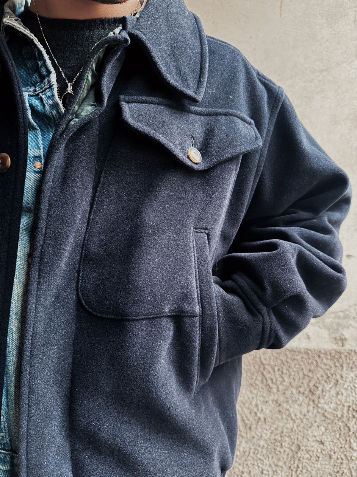 C.P. Company CP Company by Massimo Osti 1980s Overlapped Pocket Jacket Size US M / EU 48-50 / 2 - 9 Thumbnail