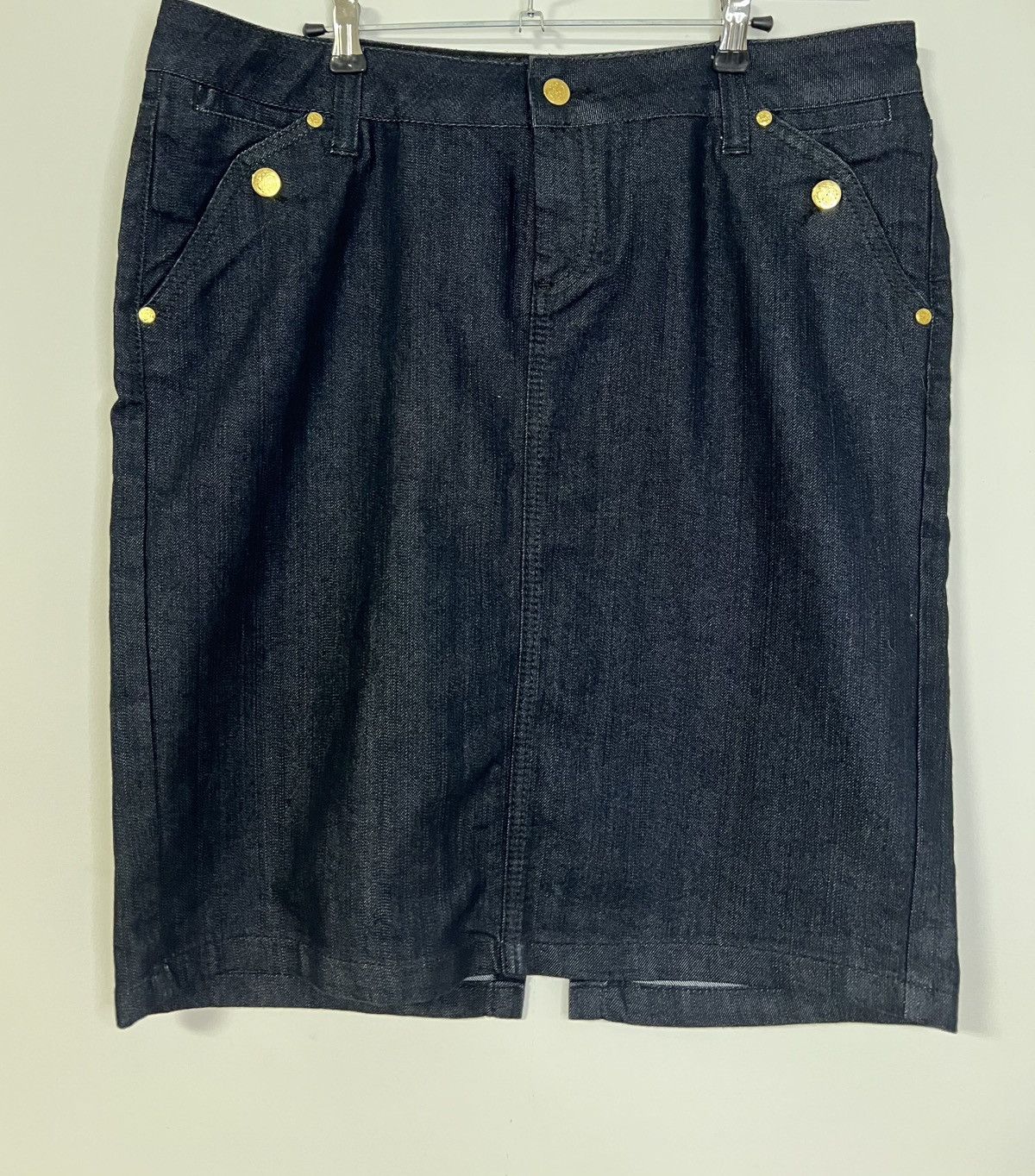 Roberto Cavalli Roberto Cavalli denim skirt L Size 33" - 4 Thumbnail