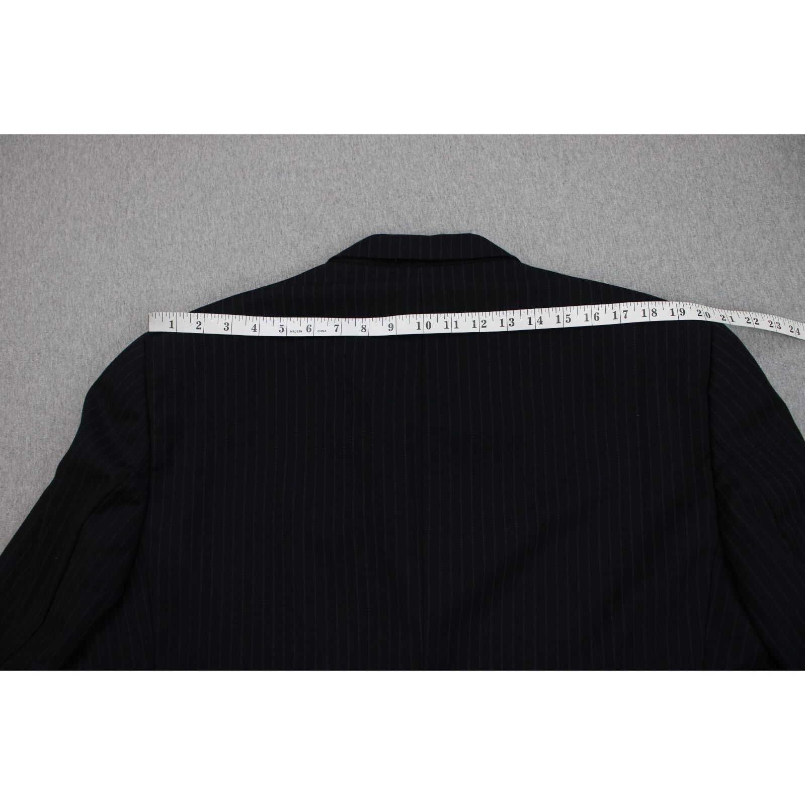 Jack Victor Jack Victor Blazer Men's 48R Black Wool Notch Size 48R - 11 Thumbnail