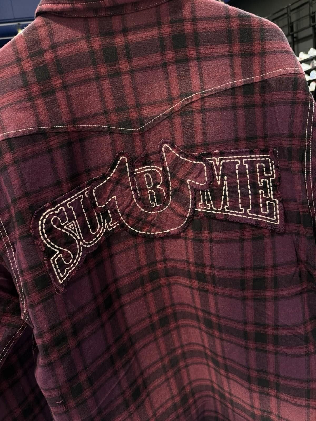 Supreme Supreme x True Religion Quilted Plaid Flannel 'Purple' XL Size US XL / EU 56 / 4 - 9 Thumbnail