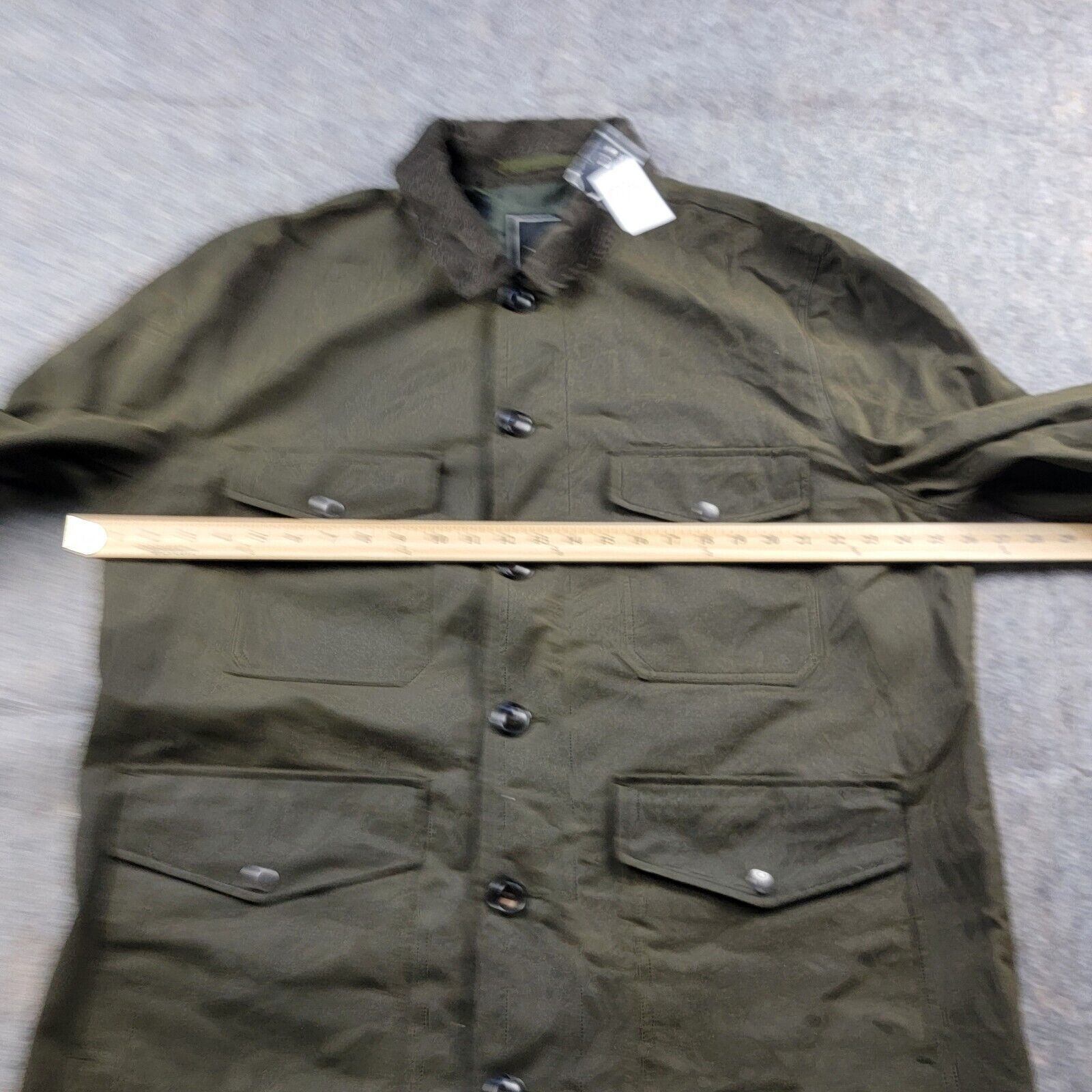Todd Snyder Todd Snyder English Oil Cloth Cruiser Barn Jacket Size US XL / EU 56 / 4 - 7 Thumbnail