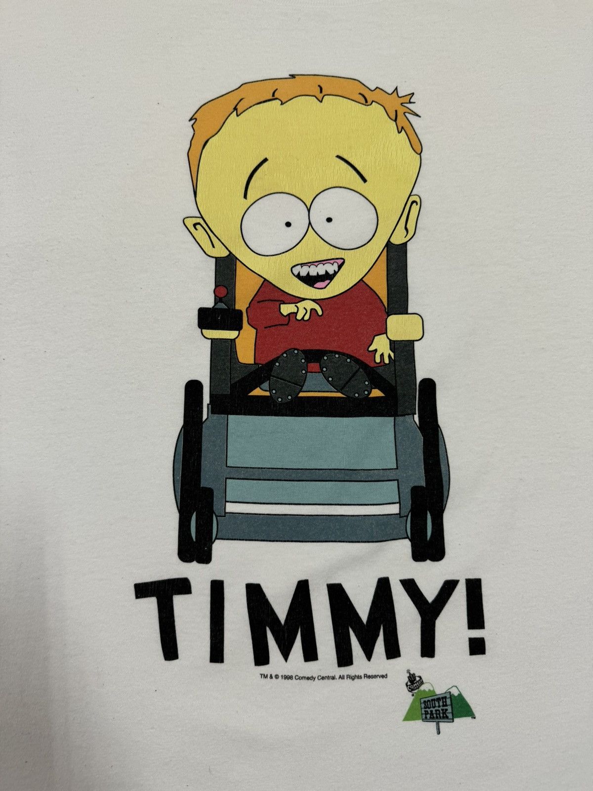 Vintage Vtg🔥1998 Timmy South Park Promo Movie Tee Size US XL / EU 56 / 4 - 10 Thumbnail