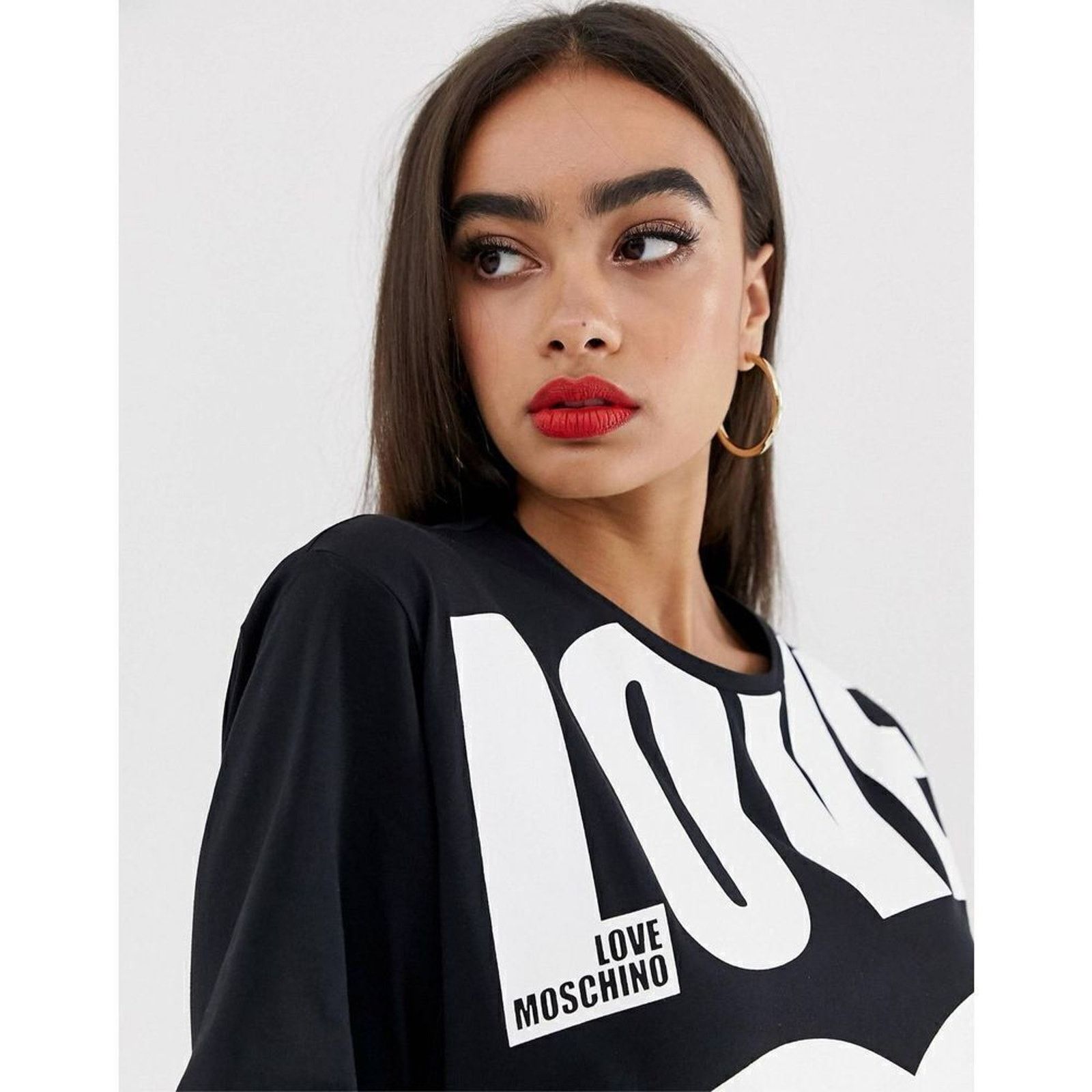 Moschino Love Moschino logo t-shirt size 4 Size S / US 4 / IT 40 - 3 Thumbnail