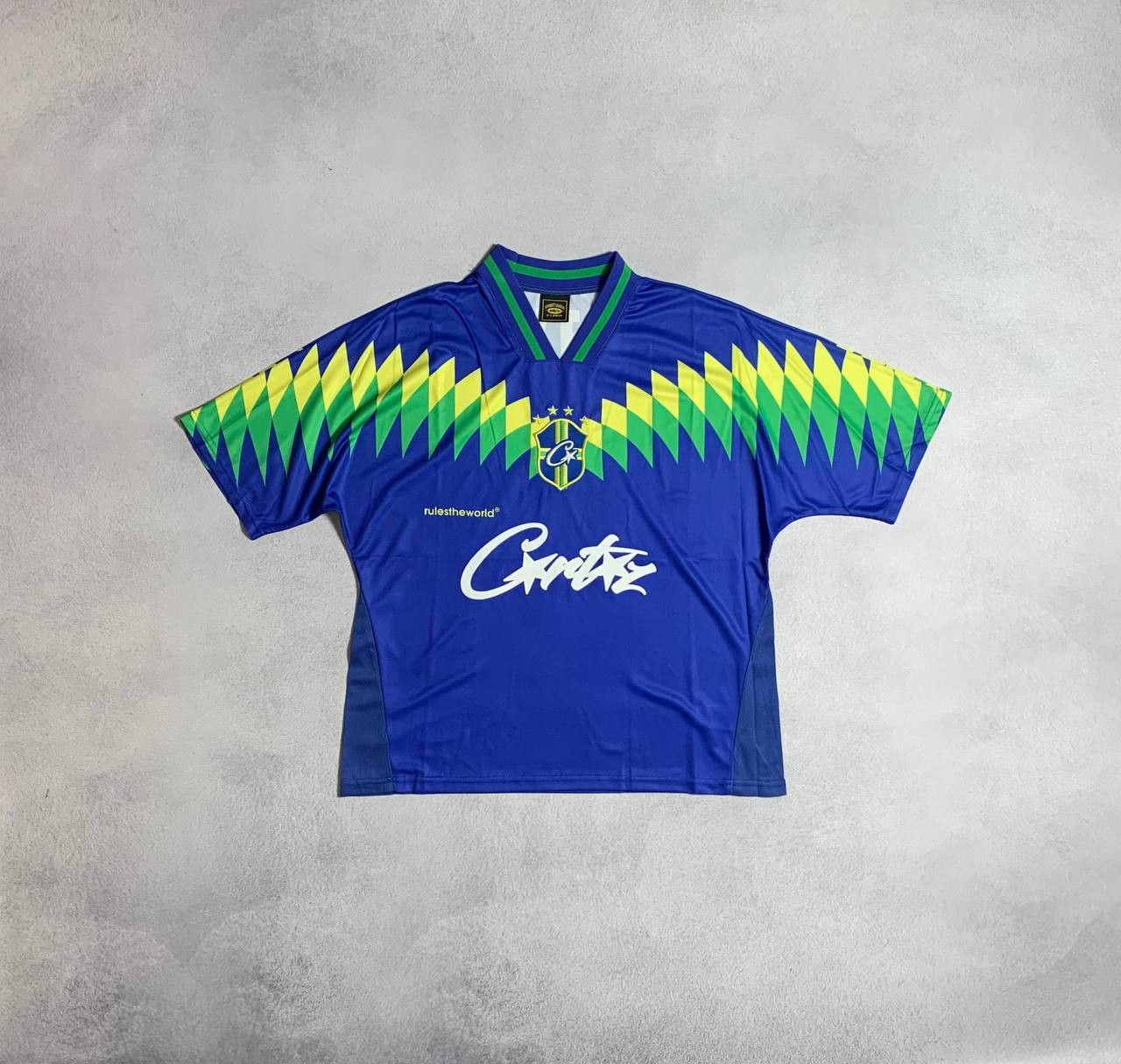 Brazil 1995 Corteiz Jersey Retro Football Shirt Inspired by Seleção
