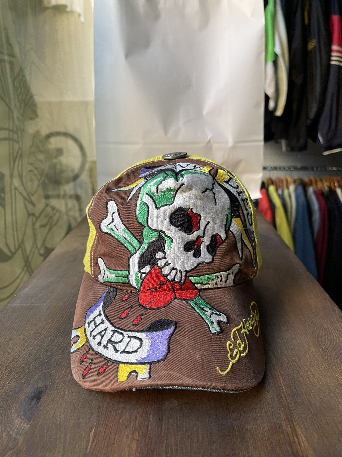 Ed Hardy Ed Hardy Trucker Hat Size ONE SIZE - 1 Thumbnail