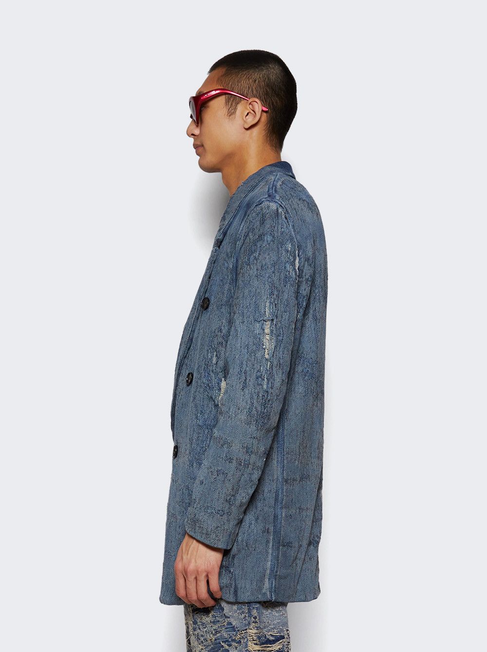 Diesel o1mle0426 D-Pekka-Fsg2 Jacket in Blue Size US L / EU 52-54 / 3 - 3 Thumbnail