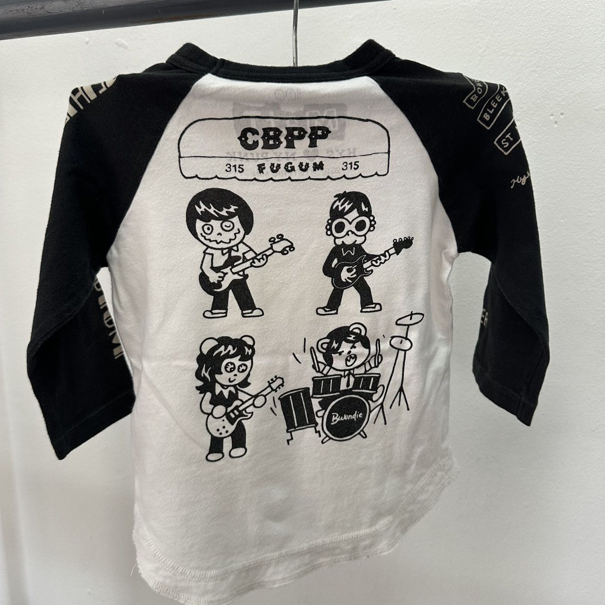 Hysteric Glamour Hysteric Glamour Blondie Baby Tees Long Sleeve Size XXS / US 00 / IT 34 - 4 Thumbnail