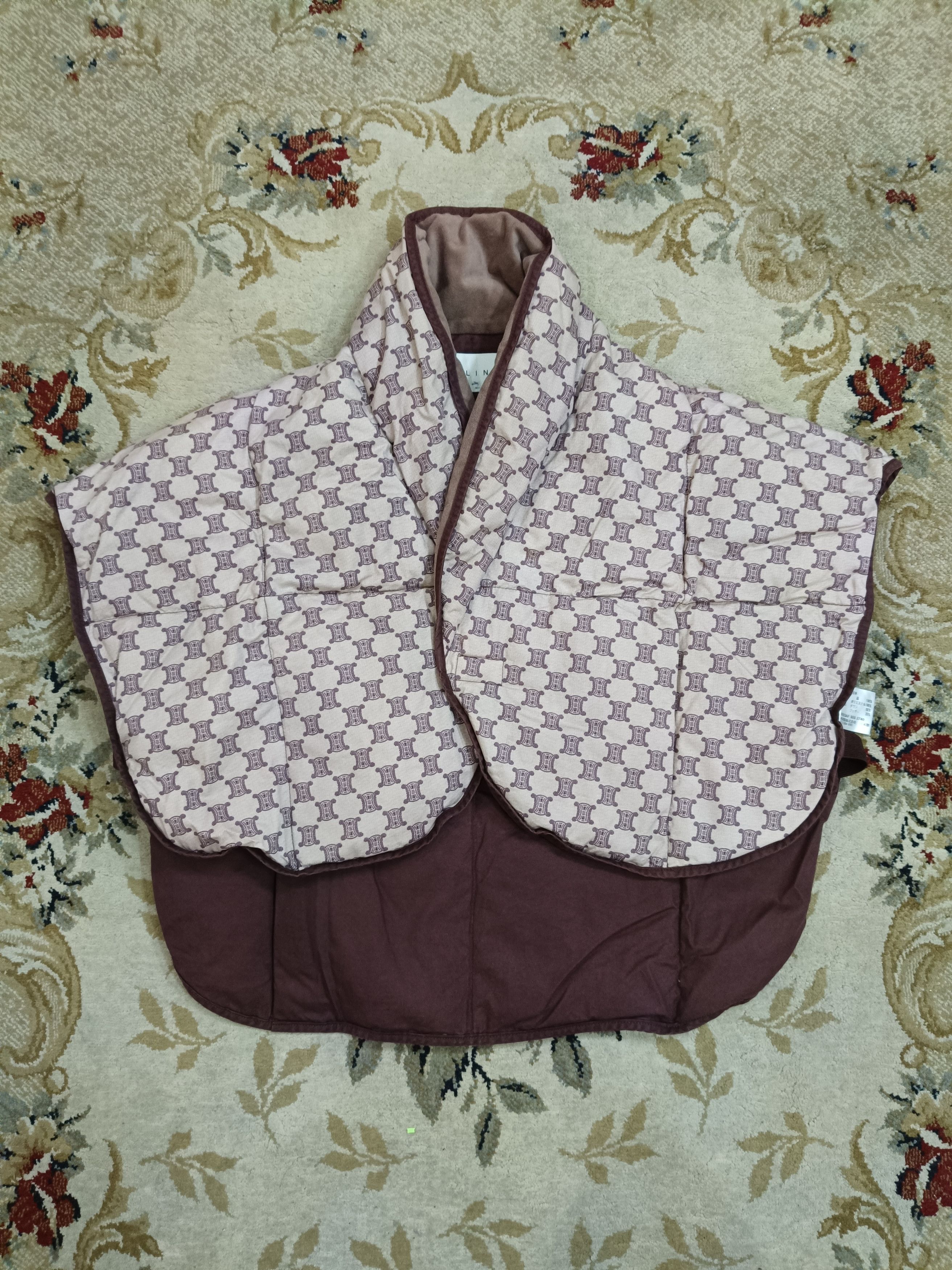 Celine × Designer × Vintage Vintage Celine Monogram Poncho Size M / US 6-8 / IT 42-44 - 1 Thumbnail
