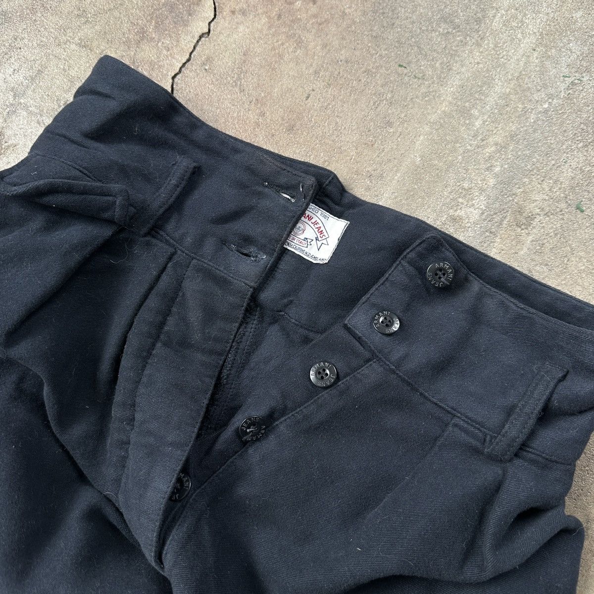 Armani × Vintage Vintage Armani Jeans Cotton Shirts Size 28" / US 6 / IT 42 - 9 Thumbnail
