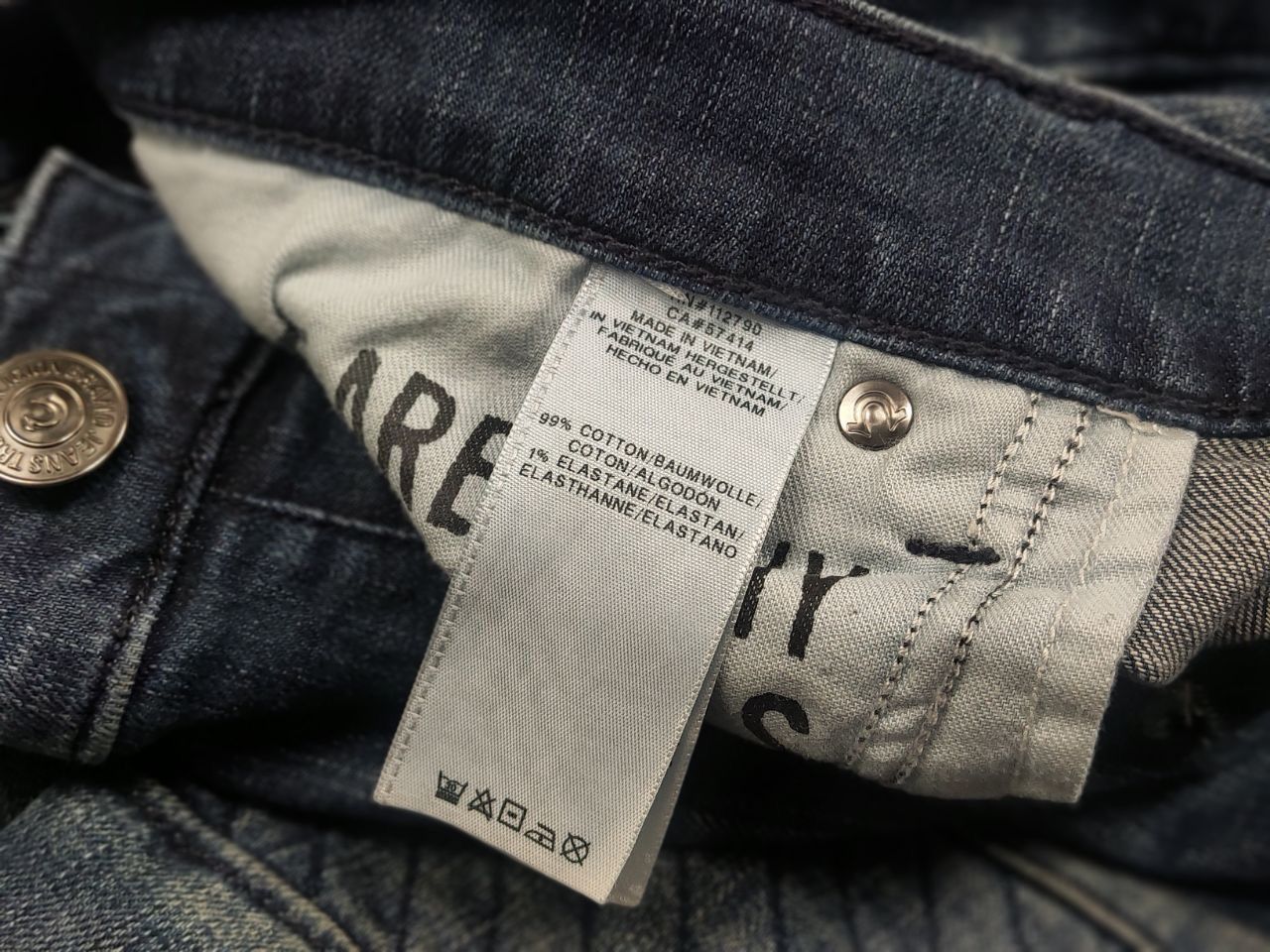 True Religion Vintage True Religion rocco New Moto Denim Jeans Y2K Style Size US 36 / EU 52 - 18 Thumbnail