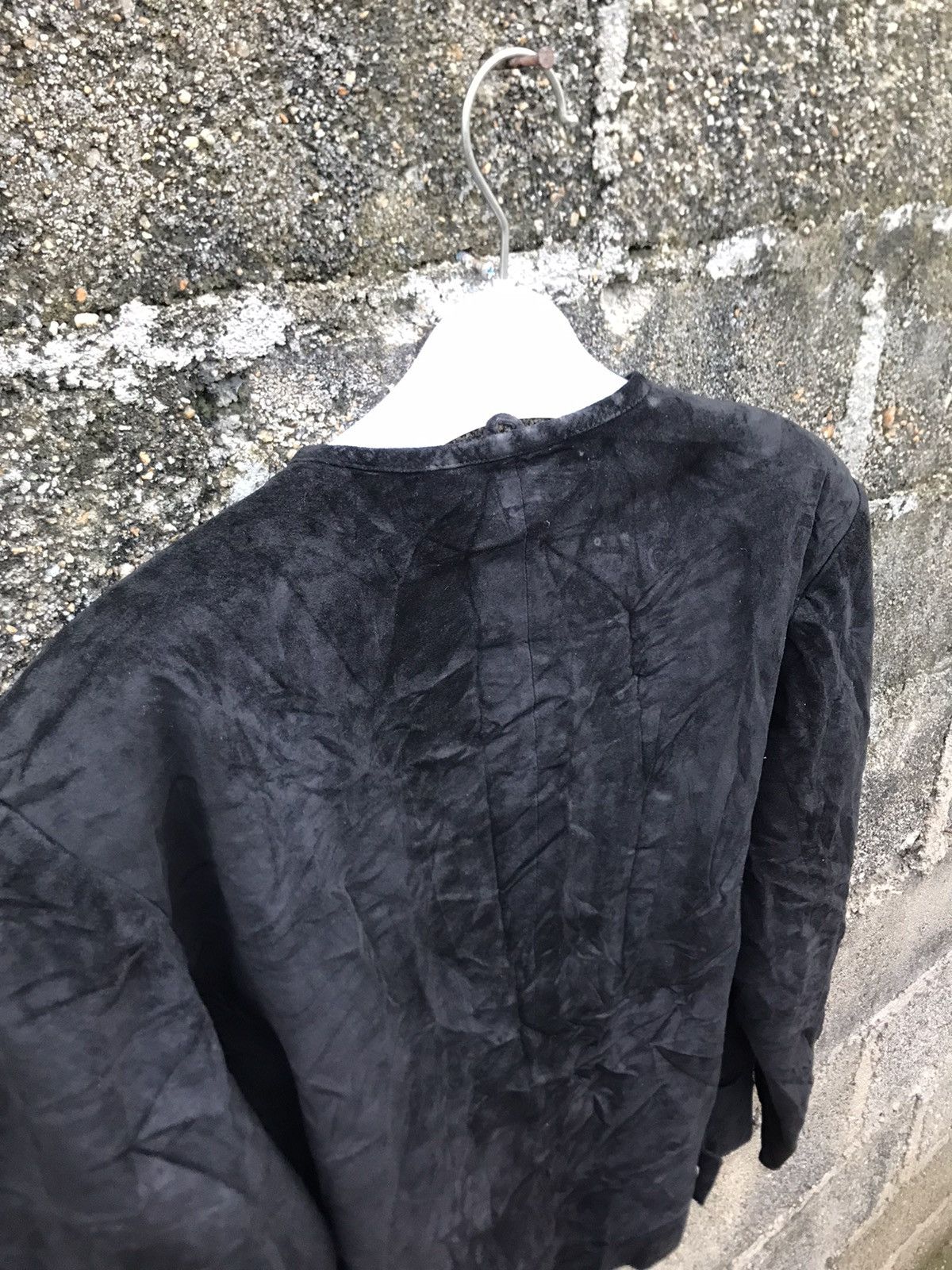 Genuine Leather ⚡️Vintage Passage Leather Snap Button Cropped Jacket Size M / US 6-8 / IT 42-44 - 14 Thumbnail