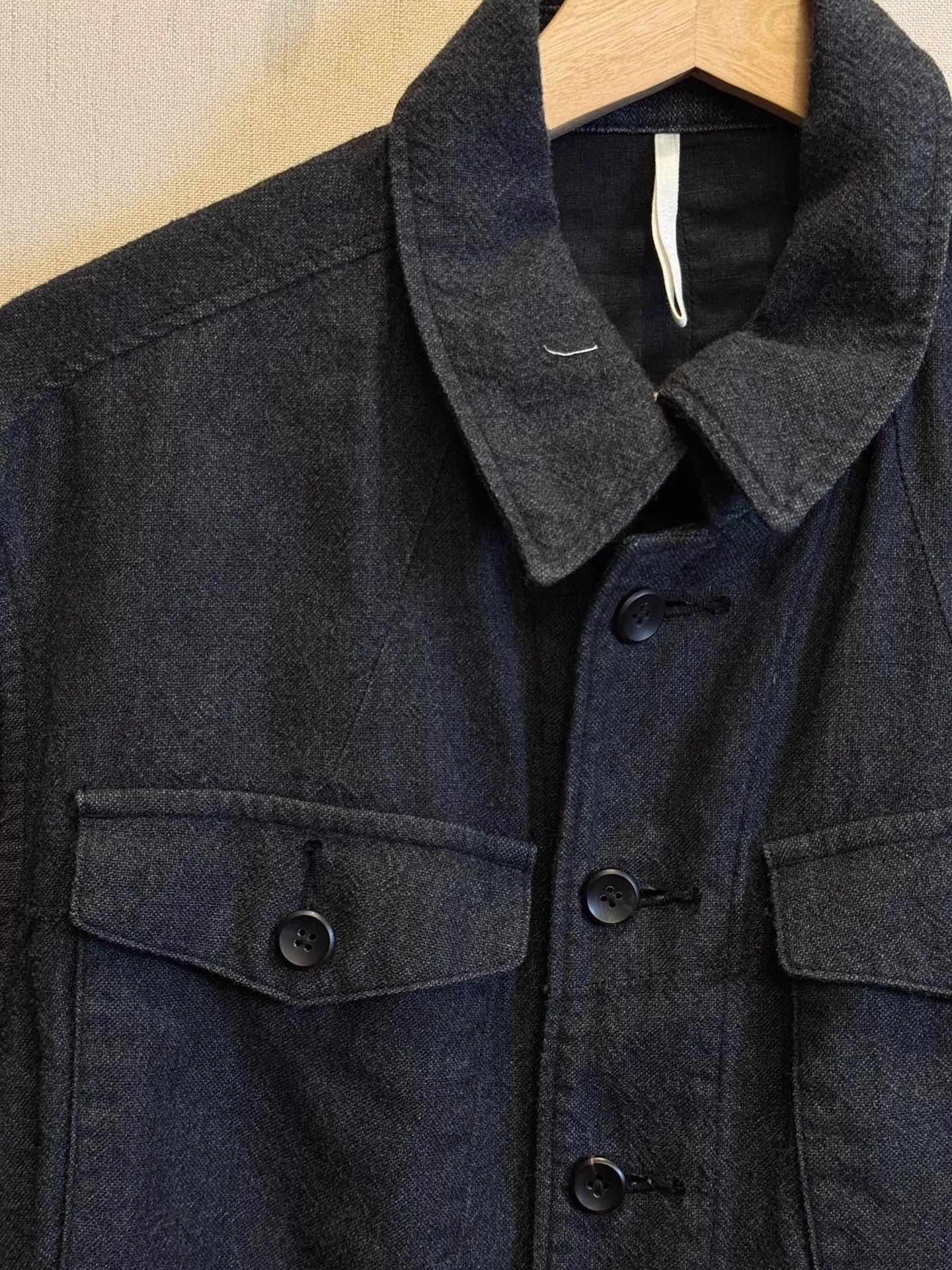 Sus-sous Nishitani Type-3 Wool-Linen Jacket Size 9 (L)