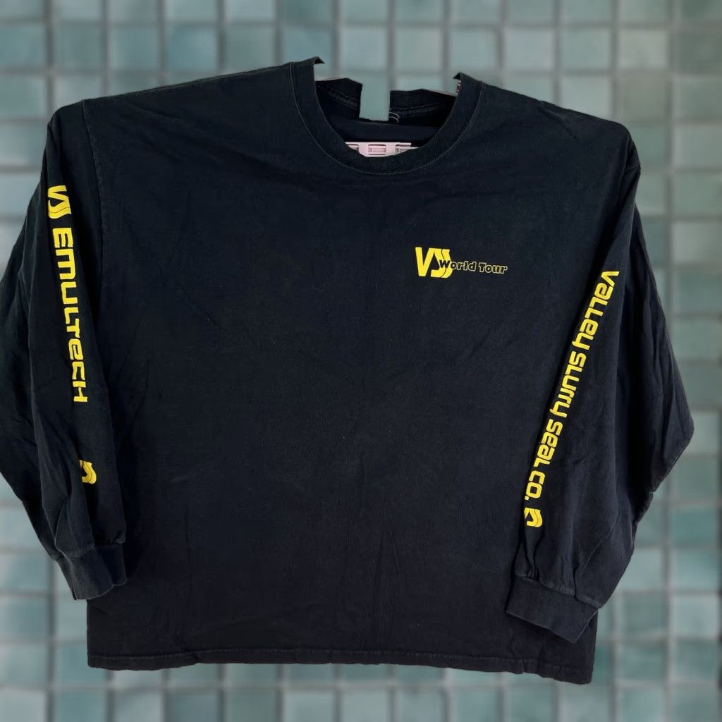 Hanes Hanes VSS 2007 Tour T-Shirt Graphic Print Long Sleeve Adult 2XL Black Cars Mens Size US XXL / EU 58 / 5 - 1 Thumbnail