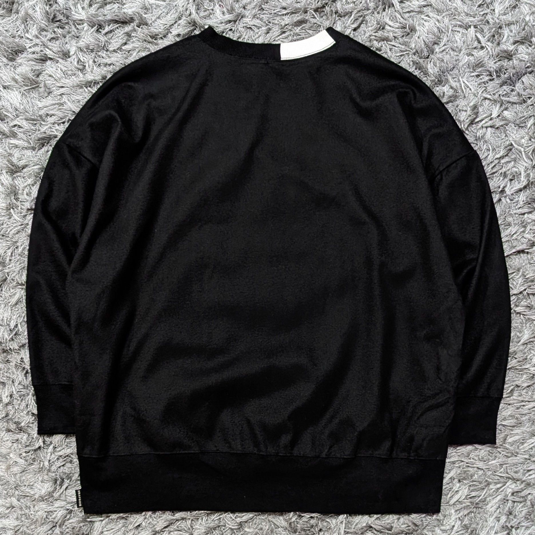 Frapbois Vintage Frapbois Japan False Black Sweatshirts Pullover Size US L / EU 52-54 / 3 - 2 Thumbnail