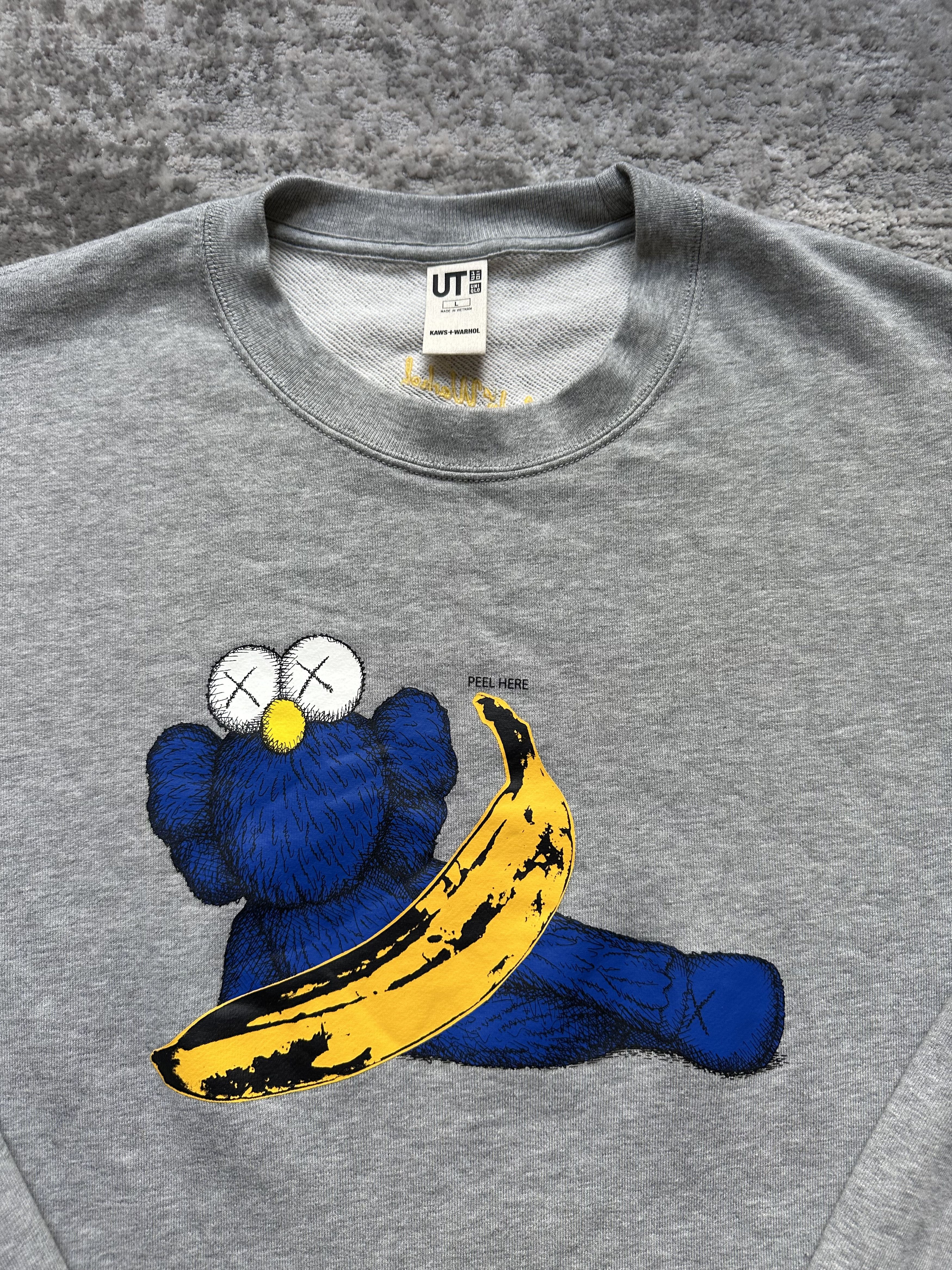 Andy Warhol × Uniqlo Uniqlo Kaws Andy Warhol sweatshirt Size US L / EU 52-54 / 3 - 3 Thumbnail