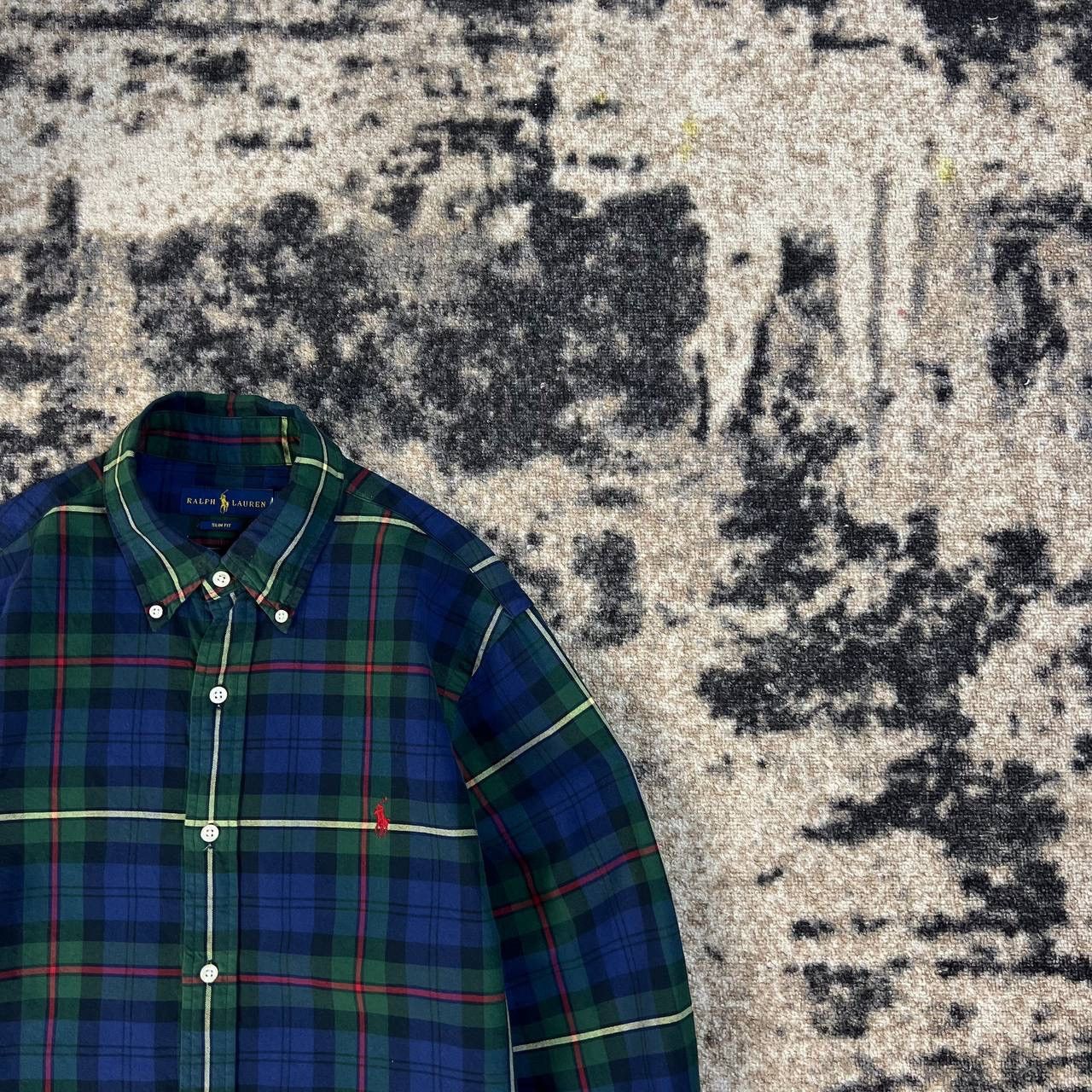 Polo Ralph Lauren Polo Ralph Lauren Luxury Checkered Button Up Shirt Size US M / EU 48-50 / 2 - 2 Thumbnail