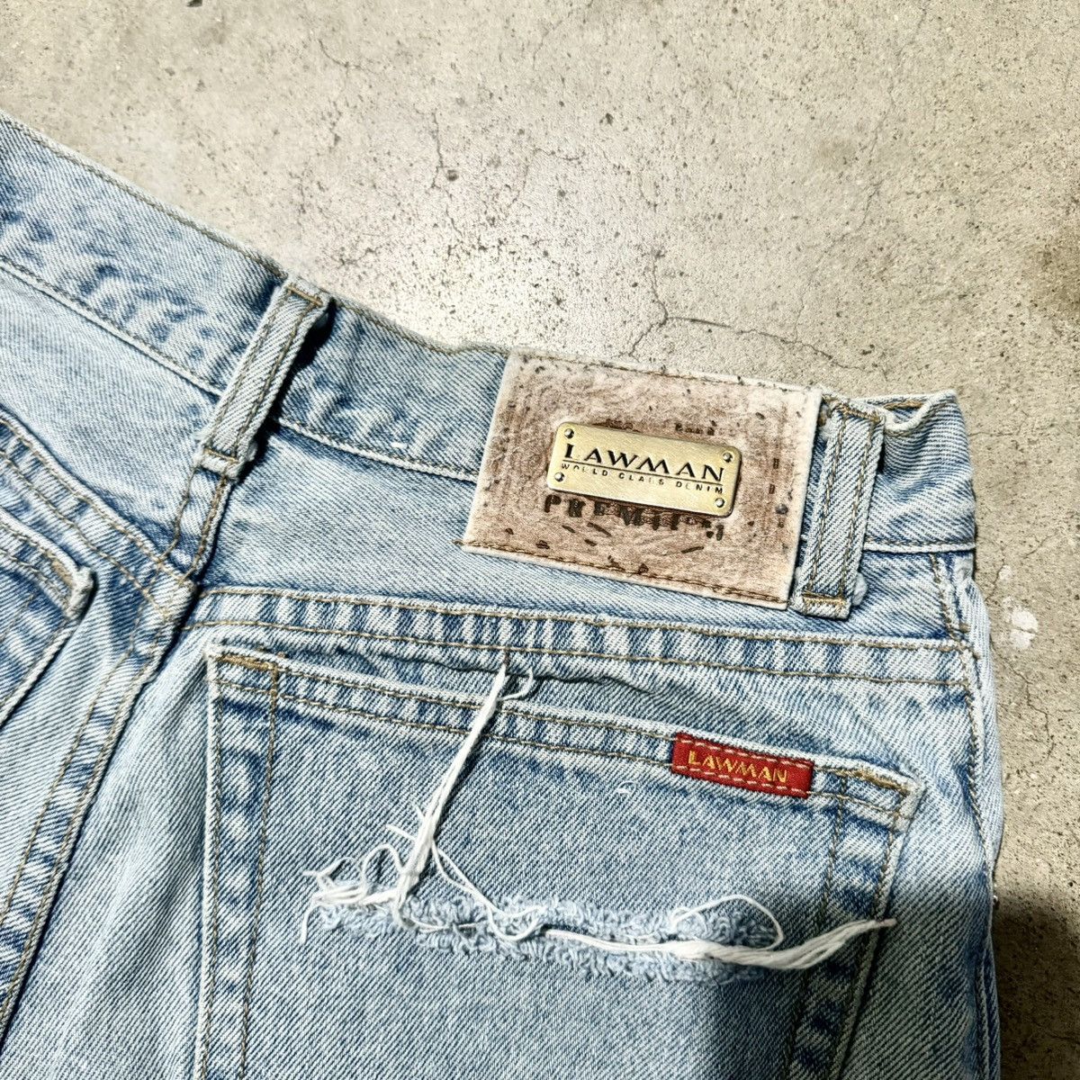 Vintage VINTAGE CUSTOM PUNK JEANS! Size US 29 - 8 Thumbnail