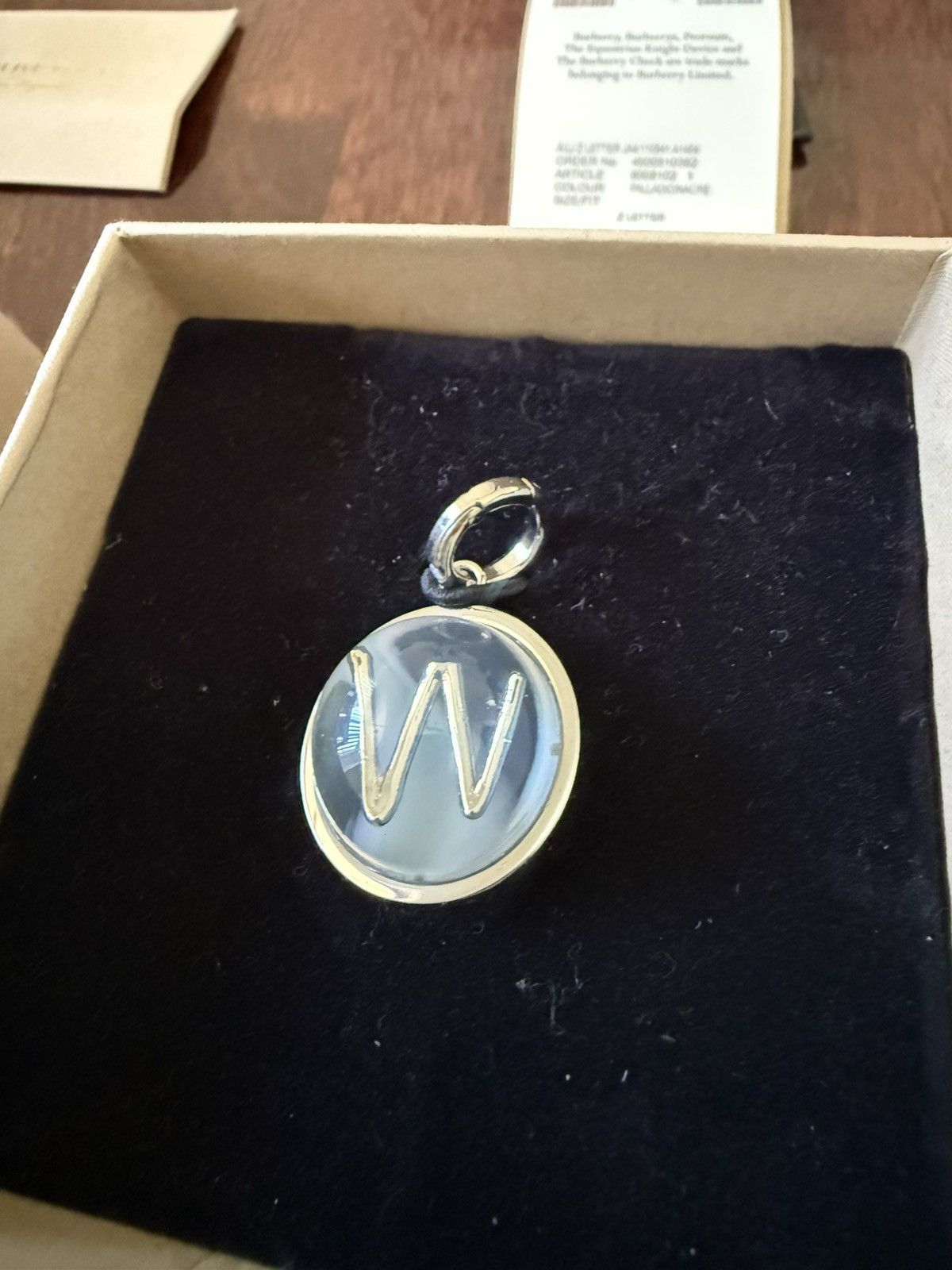 Burberry Burberry W Charm Size ONE SIZE - 4 Thumbnail
