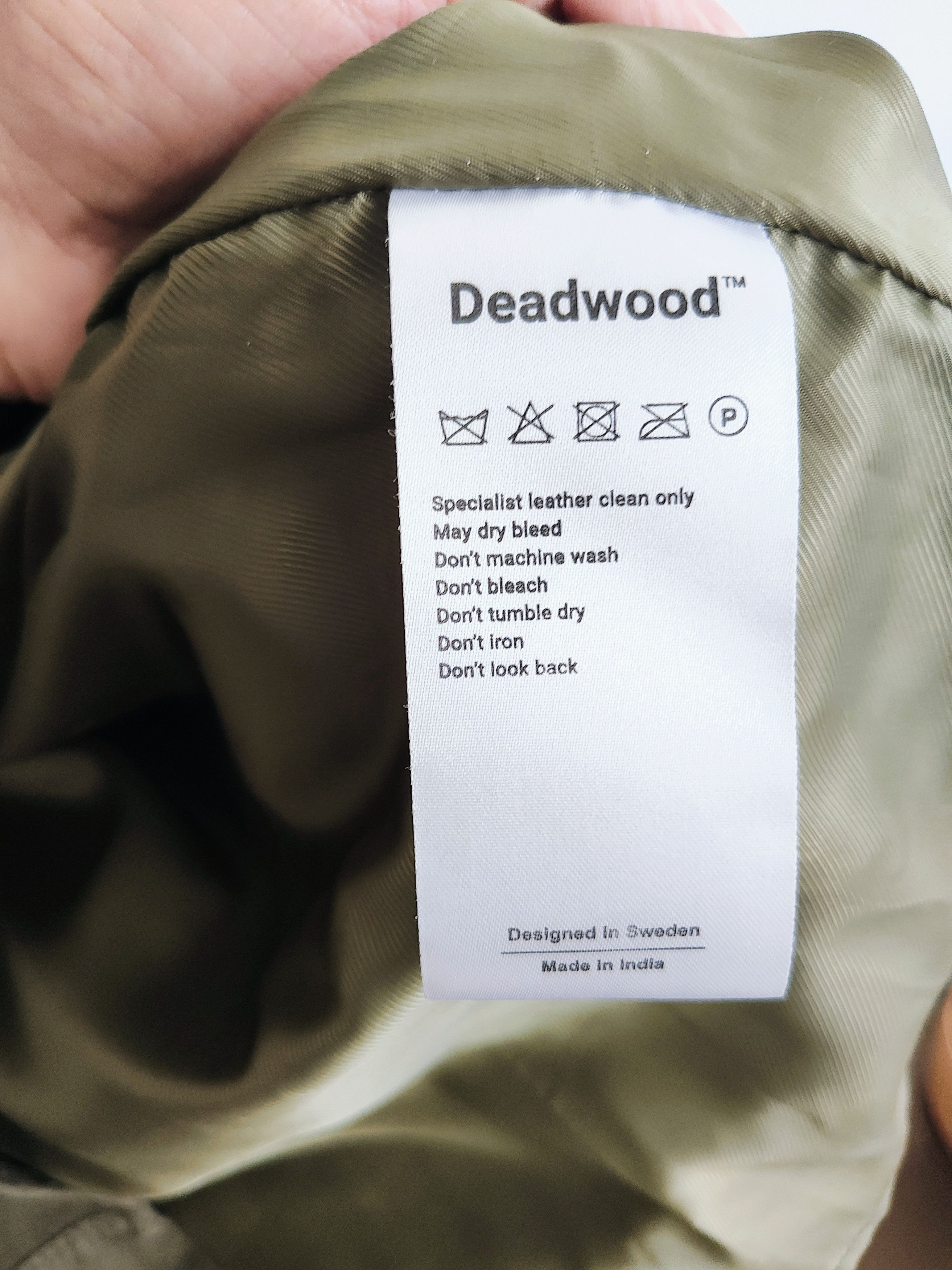 Deadwood (NWT) Suede Bahama Shirt - Olive - M Size US M / EU 48-50 / 2 - 4 Thumbnail