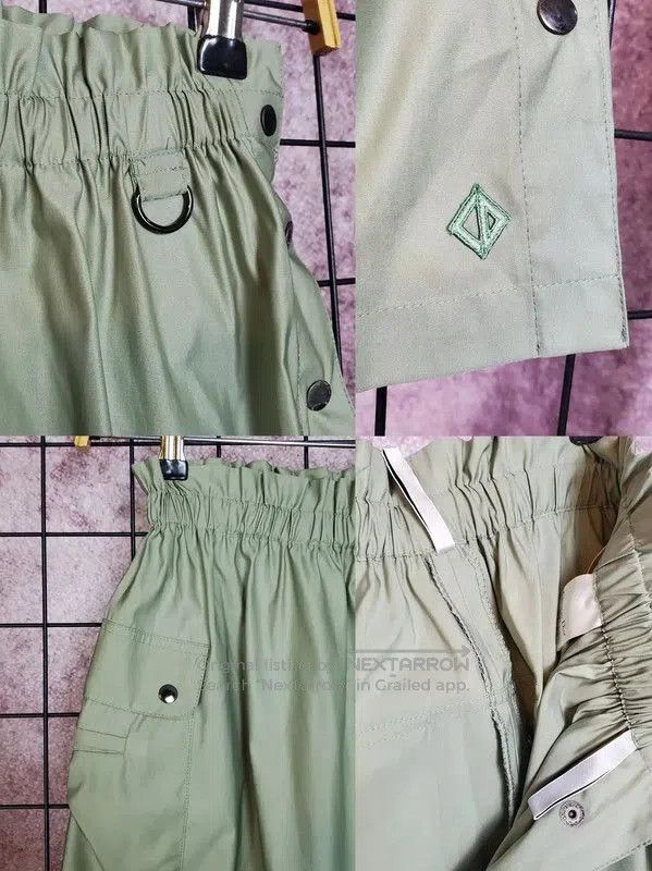 Dior Dior Embroidered Green Summer Skirt . Size 23" - 2 Thumbnail