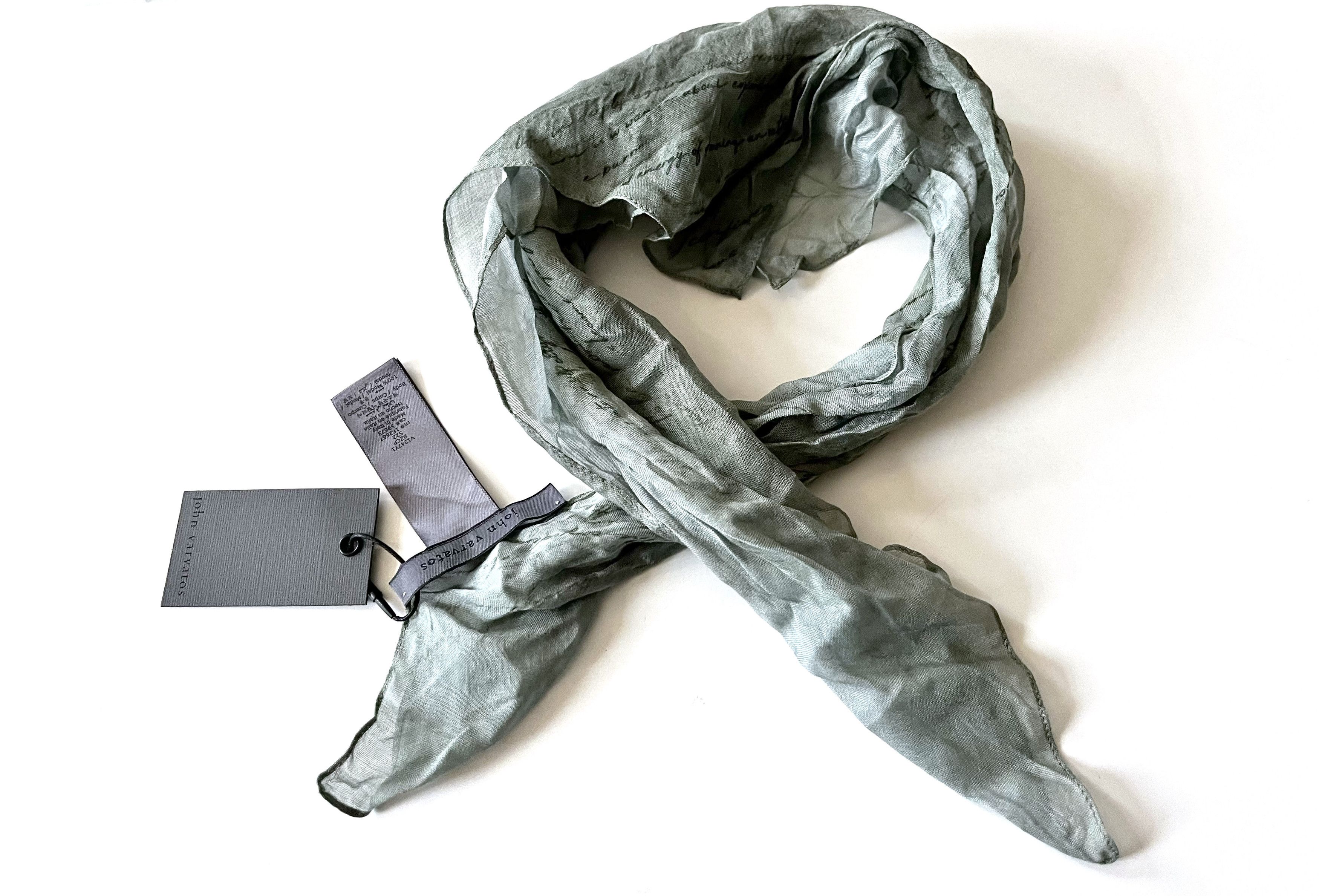 John Varvatos LIGHT SCARF - MADE IN ITALY - JOHN VARVATOS Size ONE SIZE - 1 Thumbnail