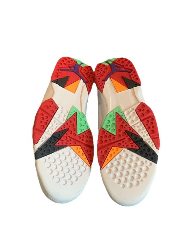 Jordan Brand Nike Air Jordan 7 Retro "Hare"(2015) 304775 125 DS Size 12 Size US 12 / EU 45 - 6 Thumbnail