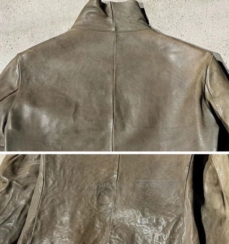 Guidi Guidi Baby Calf Leather High Neck Jacket . Size US M / EU 48-50 / 2 - 5 Thumbnail