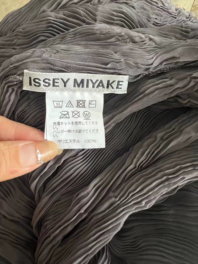 Issey Miyake Issey Miyake size:2 Wicker see-through short-sleeved shirt Size XS / US 0-2 / IT 36-38 - 2 Thumbnail